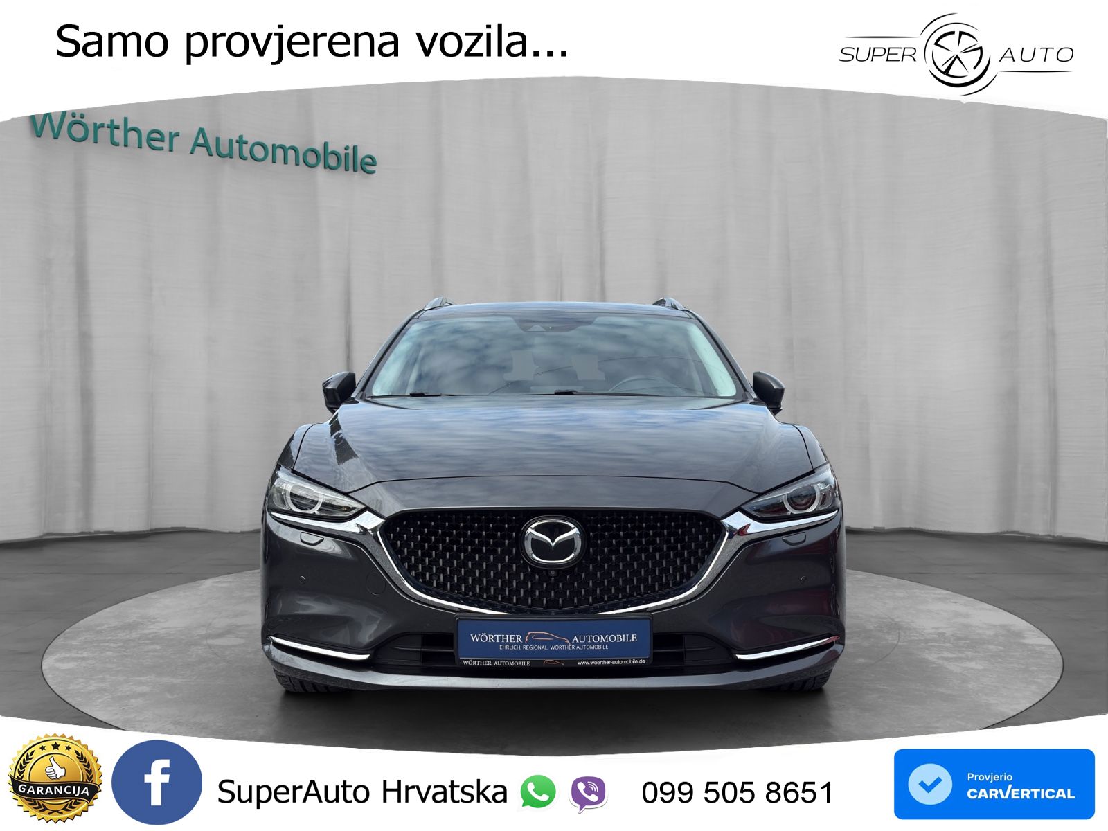 Mazda 6 Sport Combi 2.5 SKYACTIV-G (194 KS) SKYACTIV-Drive LED+GR SJED+ACC
