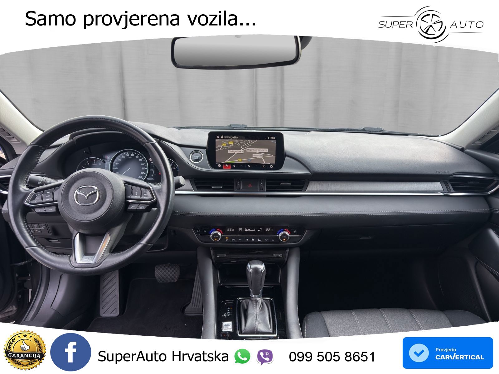 Mazda 6 Sport Combi 2.5 SKYACTIV-G (194 KS) SKYACTIV-Drive LED+GR SJED+ACC