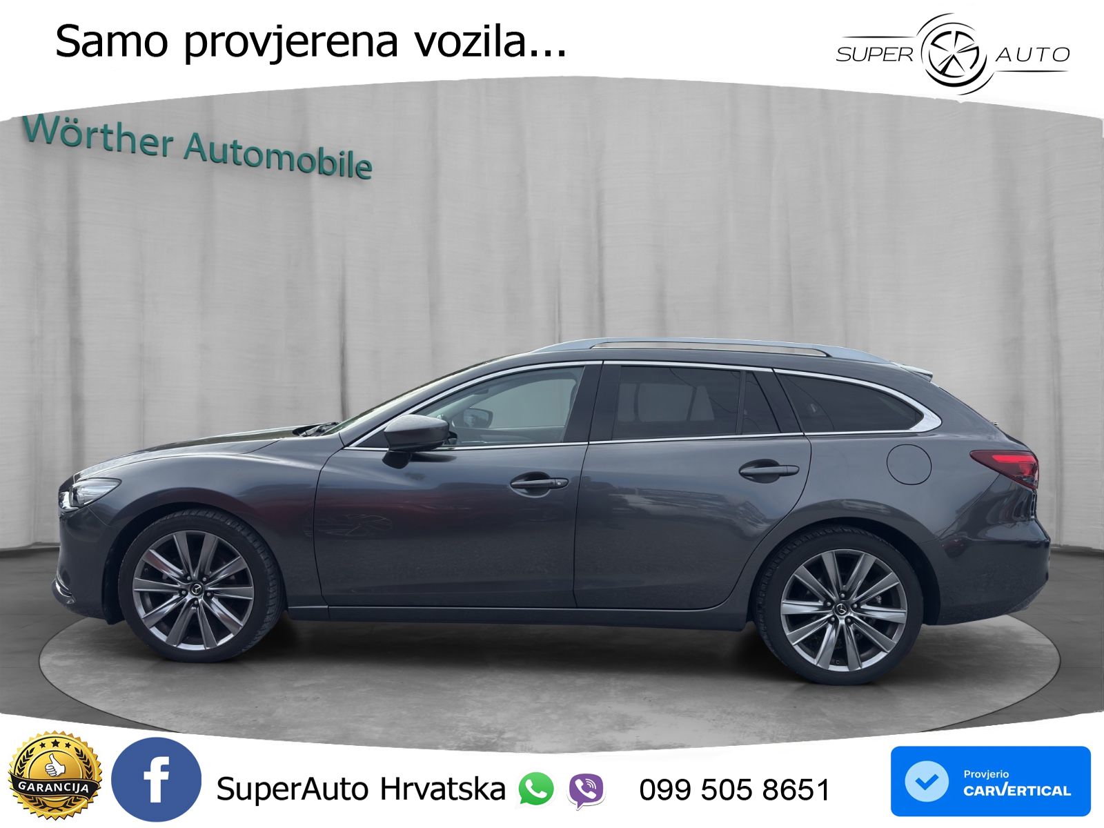 Mazda 6 Sport Combi 2.5 SKYACTIV-G (194 KS) SKYACTIV-Drive LED+GR SJED+ACC
