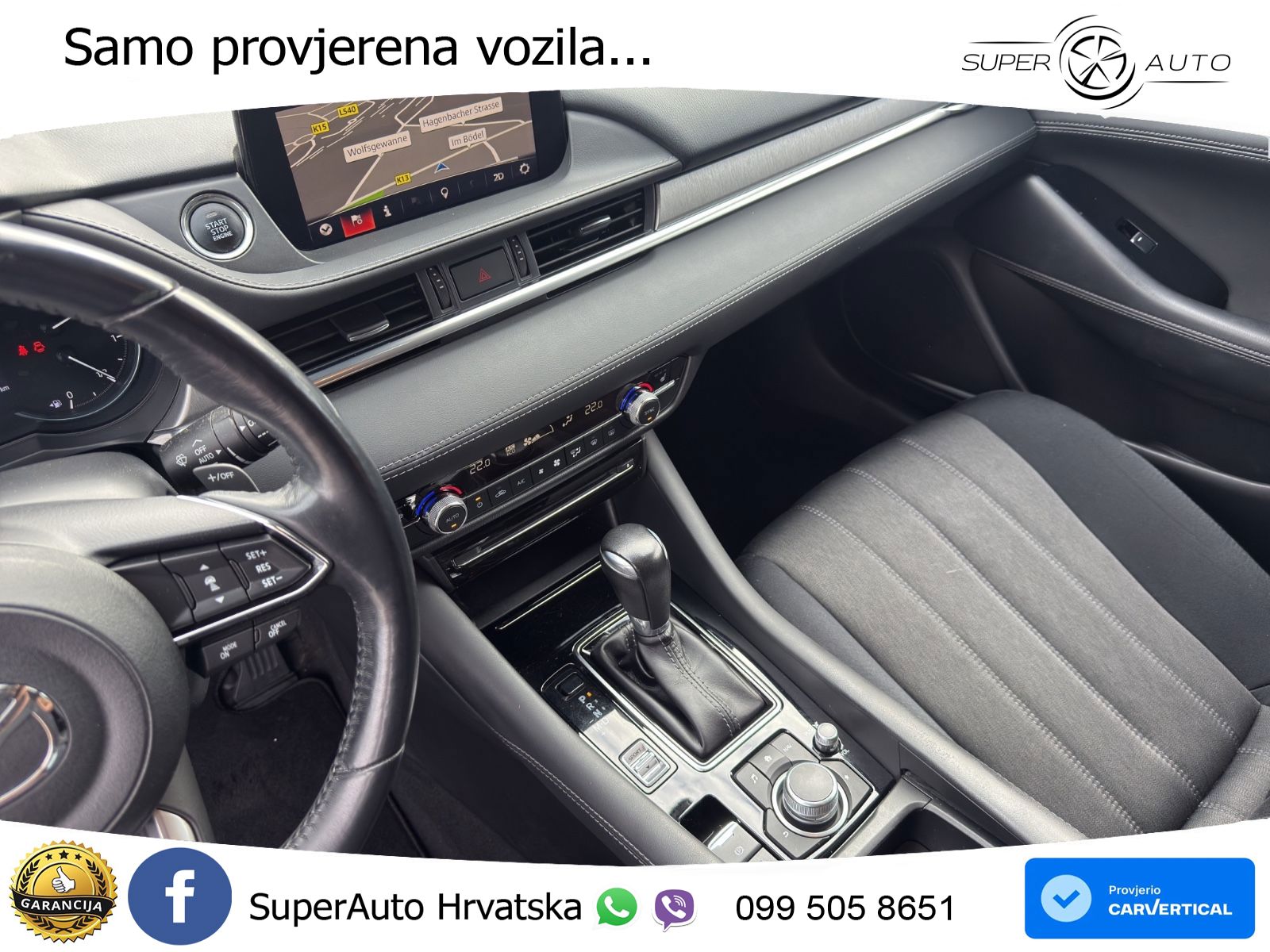 Mazda 6 Sport Combi 2.5 SKYACTIV-G (194 KS) SKYACTIV-Drive LED+GR SJED+ACC