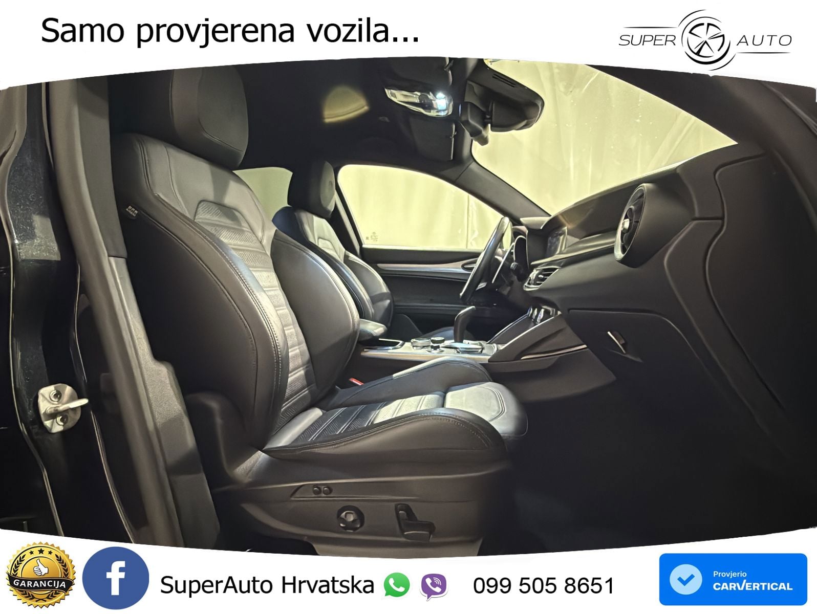 Alfa Romeo Stelvio 2.2 MultiJet II (210 KS) Q4 Automatic MATRIX+GR SJED+KAM