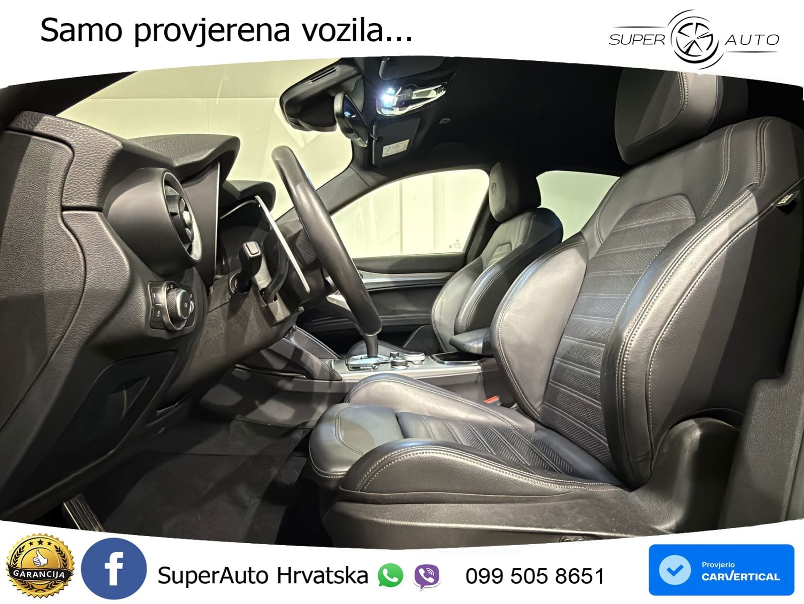 Alfa Romeo Stelvio 2.2 MultiJet II (210 KS) Q4 Automatic MATRIX+GR SJED+KAM