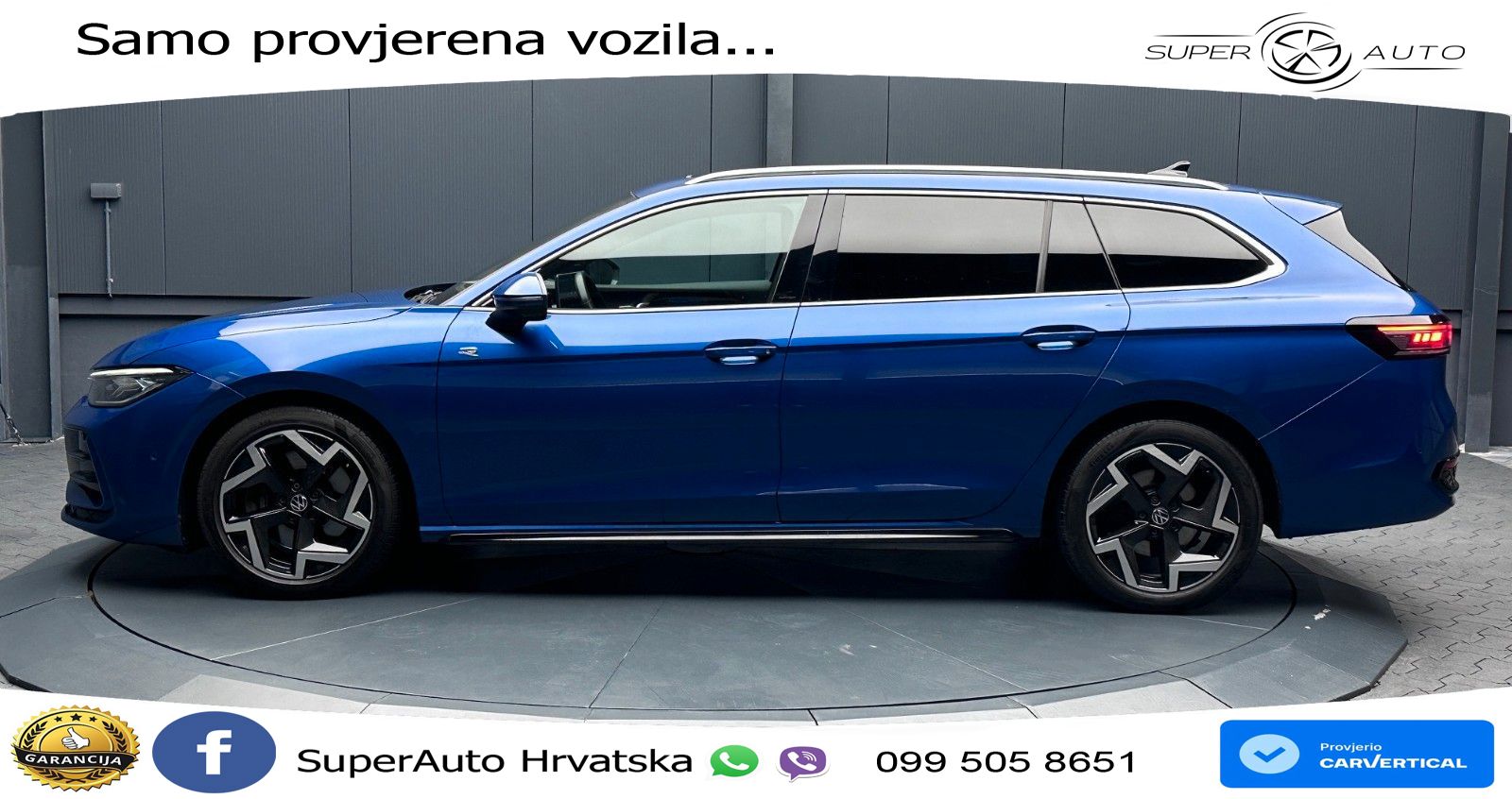 Volkswagen Passat Variant 2.0 TDI (193 KS) 4MOTION DSG R-Line LED+GR SJED+ACC