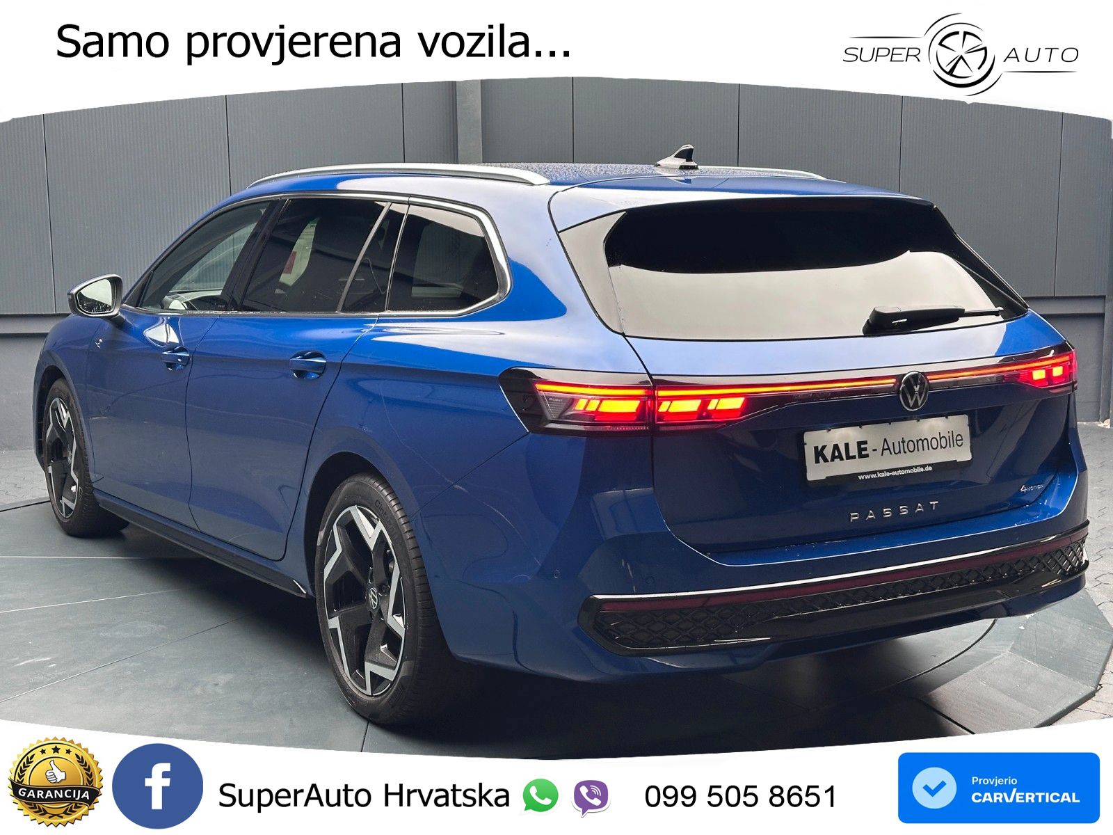Volkswagen Passat Variant 2.0 TDI (193 KS) 4MOTION DSG R-Line LED+GR SJED+ACC