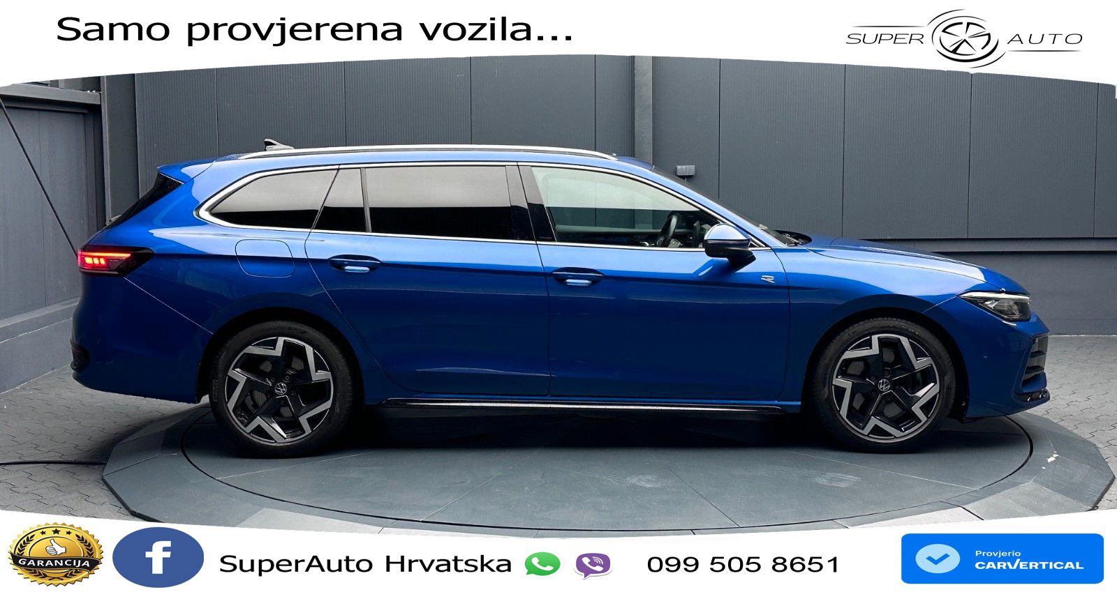 Volkswagen Passat Variant 2.0 TDI (193 KS) 4MOTION DSG R-Line LED+GR SJED+ACC