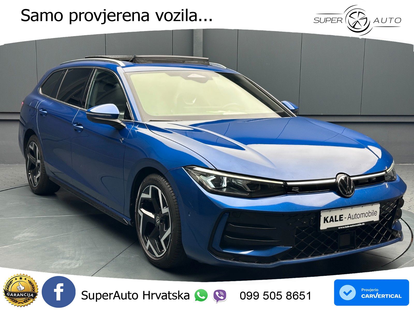 Volkswagen Passat Variant 2.0 TDI (193 KS) 4MOTION DSG R-Line LED+GR SJED+ACC