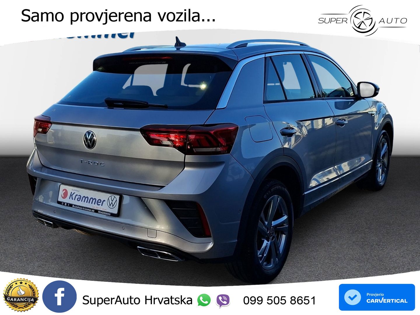 Volkswagen T-Roc I 1.5 TSI (150 KS) DSG LED+GR SJED+ACC