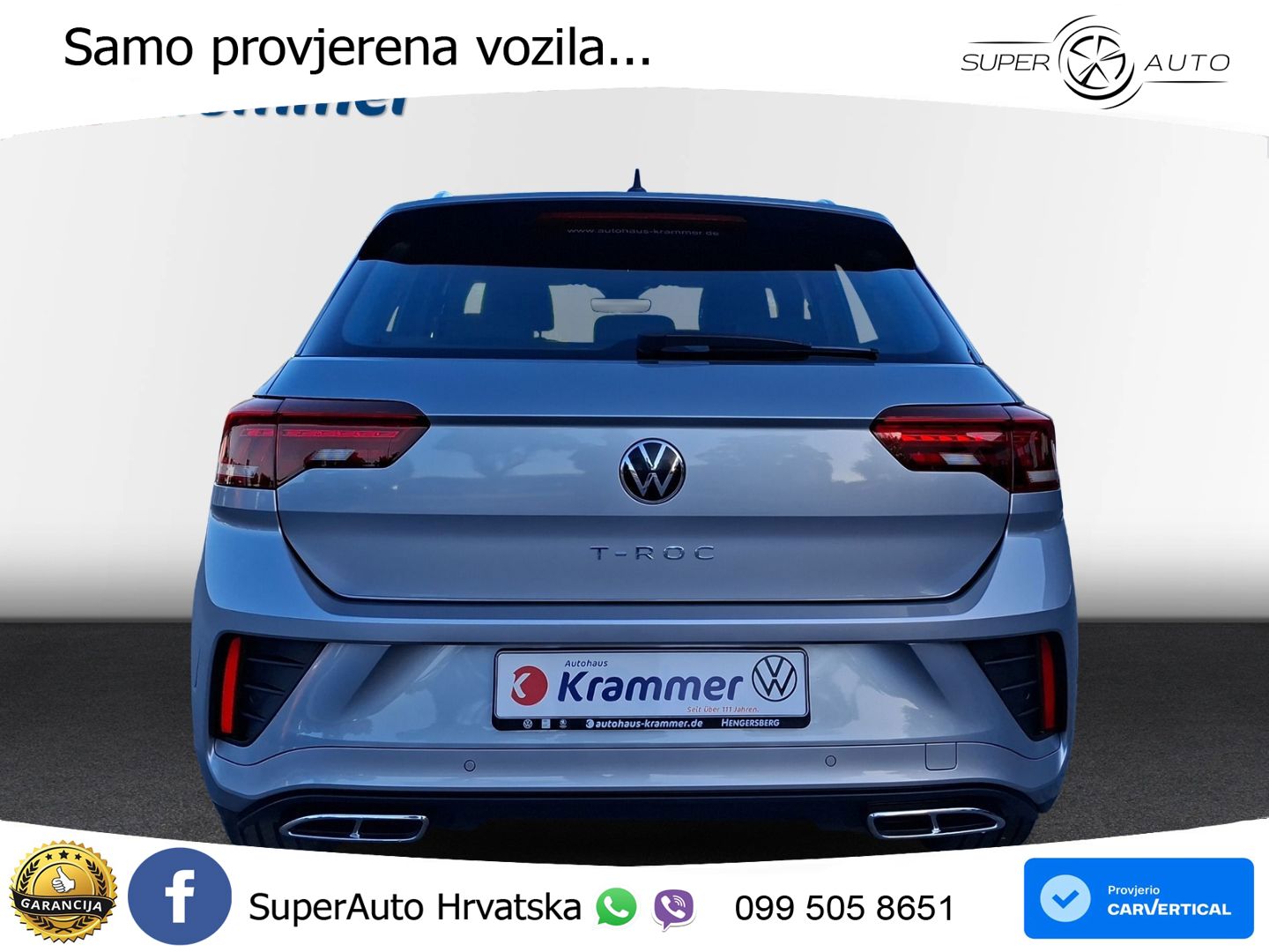 Volkswagen T-Roc I 1.5 TSI (150 KS) DSG LED+GR SJED+ACC