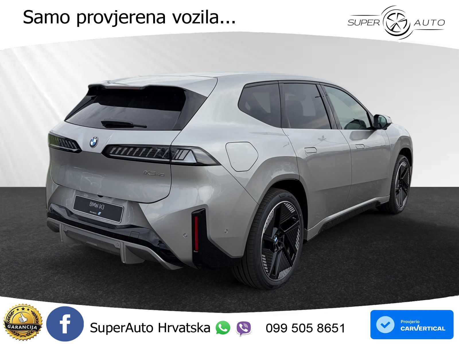 BMW iX3 40 82.6 kWh (320 KS)
