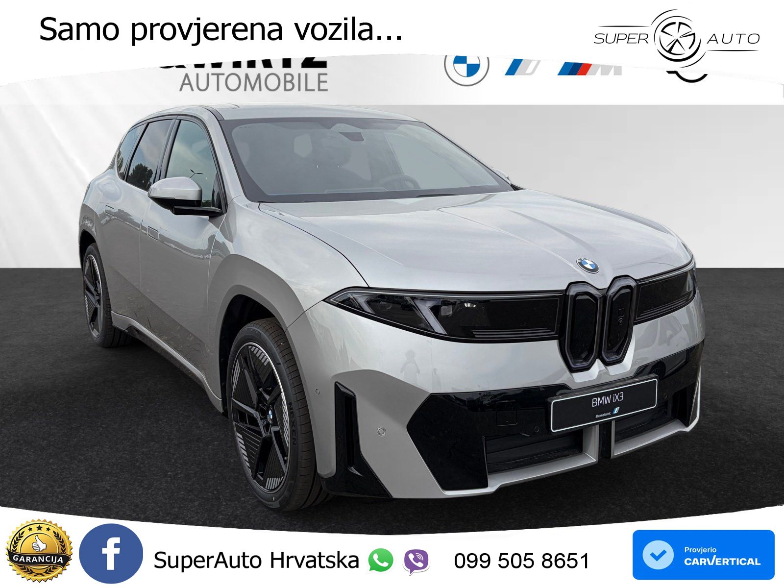 BMW iX3 40 82.6 kWh (320 KS)
