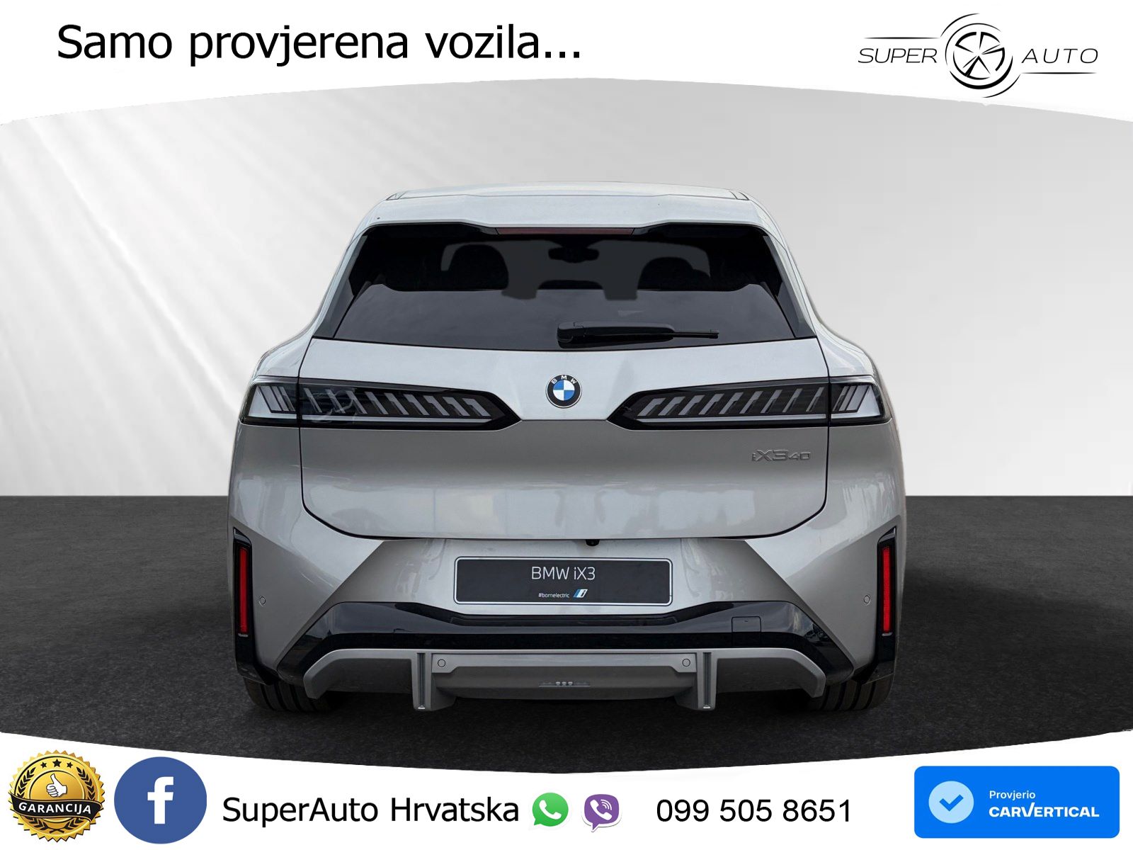 BMW iX3 40 82.6 kWh (320 KS)