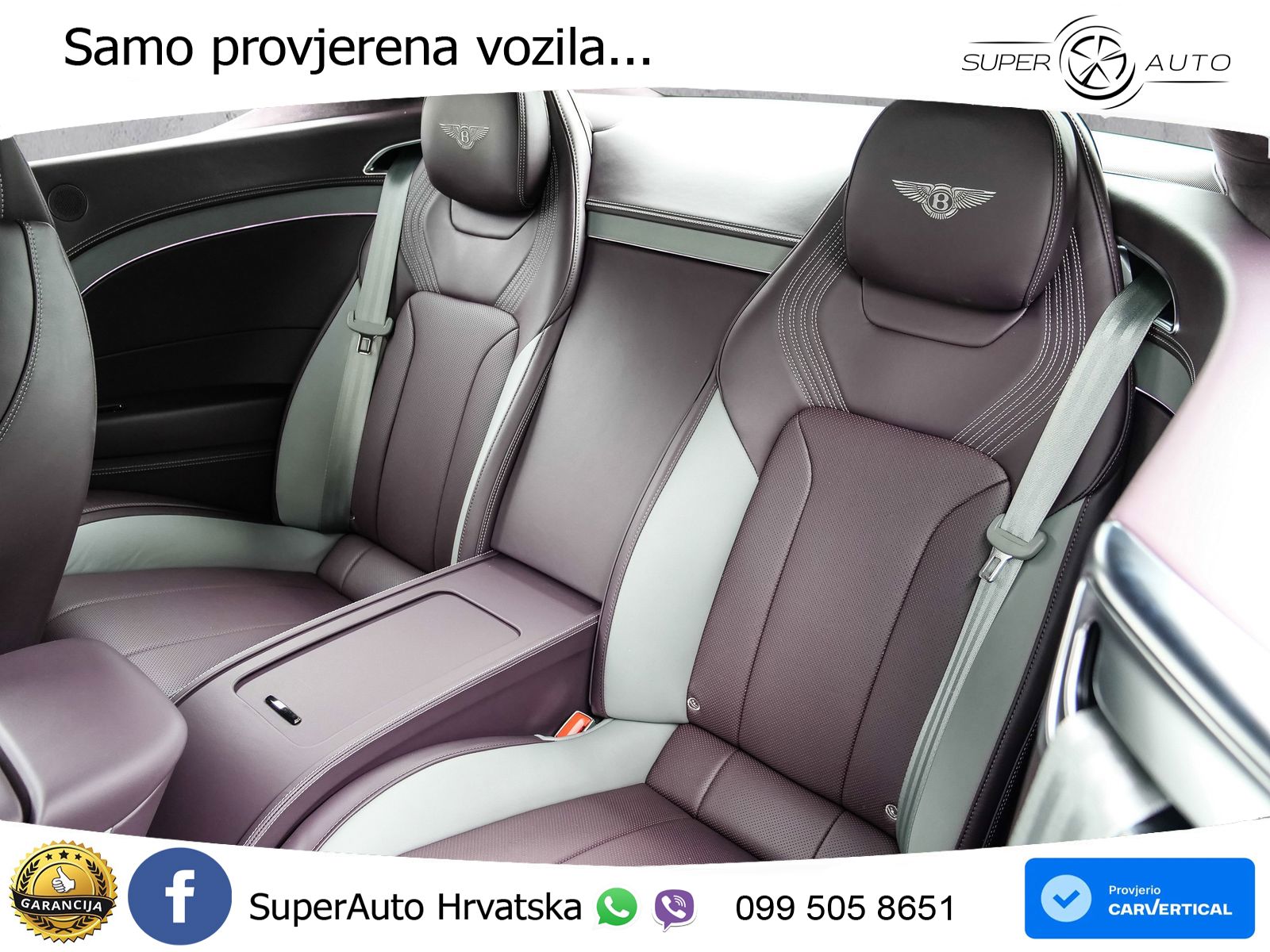 Bentley Continental GT IV 4.0 V8 TFSi (680 KS) AWD DCT ZRAČNI+ACC+GR SJED+KAM+PANO