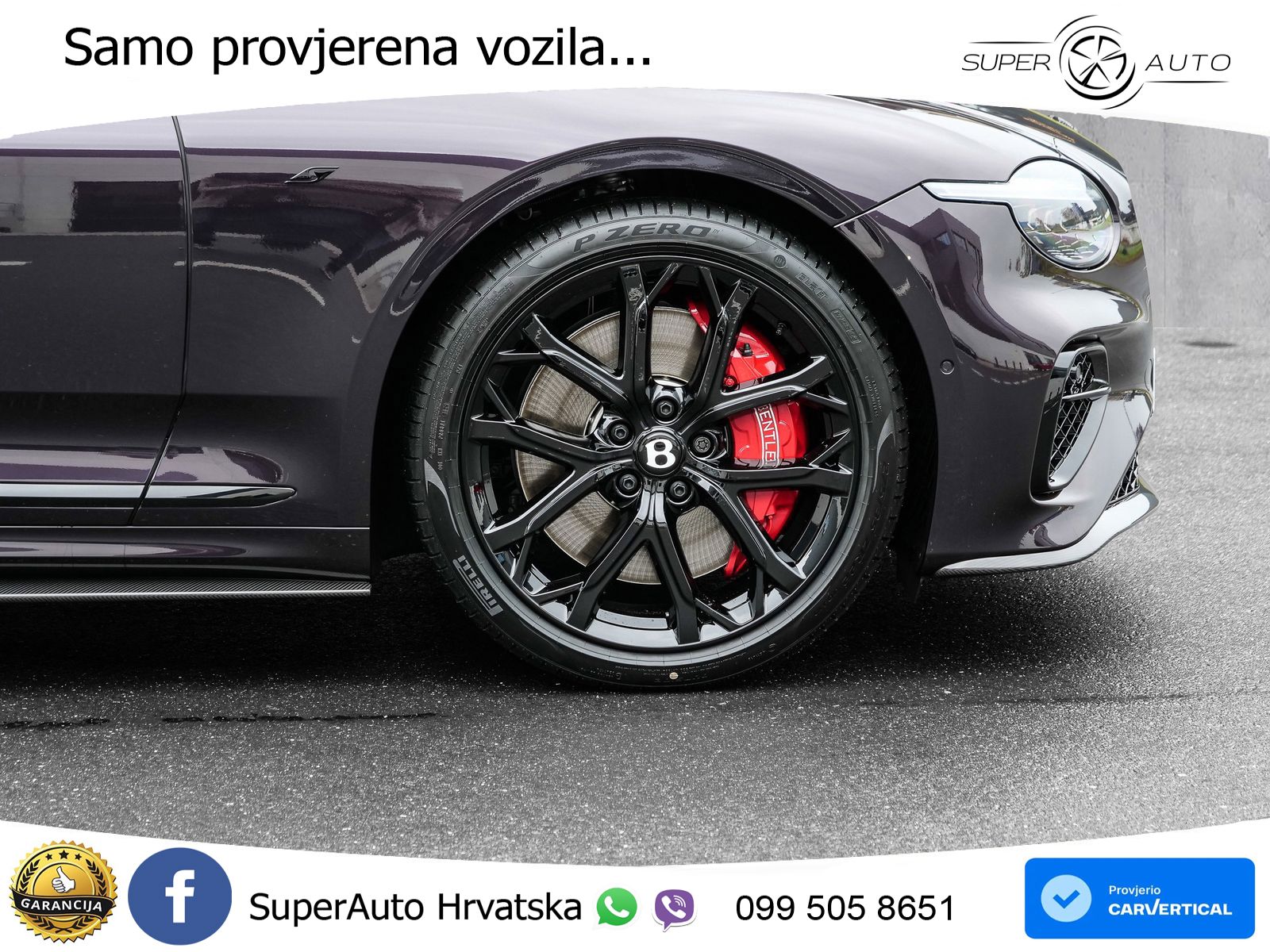 Bentley Continental GT IV 4.0 V8 TFSi (680 KS) AWD DCT ZRAČNI+ACC+GR SJED+KAM+PANO