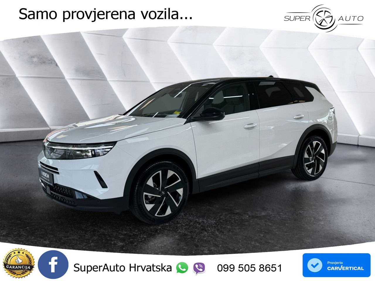 Opel Grandland 1.2 Turbo (145 KS) Hybrid eDCT GS MATRIX+GR SJED+KAM