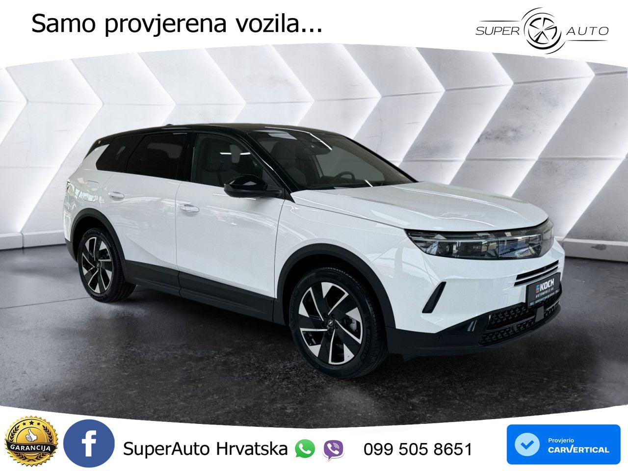 Opel Grandland 1.2 Turbo (145 KS) Hybrid eDCT GS MATRIX+GR SJED+KAM