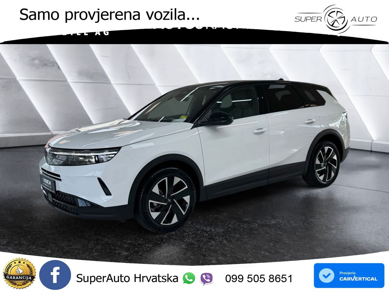 Opel Grandland 1.2 Turbo (145 KS) Hybrid eDCT GS MATRIX+GR SJED+KAM