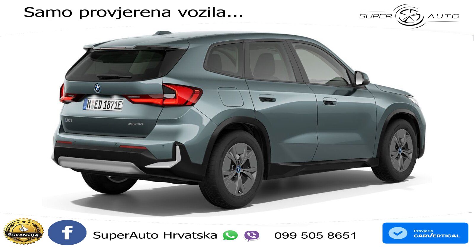 BMW iX1 68 kWh (313 KS) xDrive30