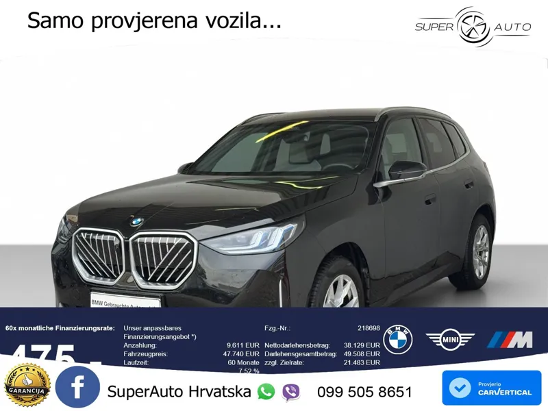 BMW X3 20d xDrive Steptronic LED+GR SJED+ACC