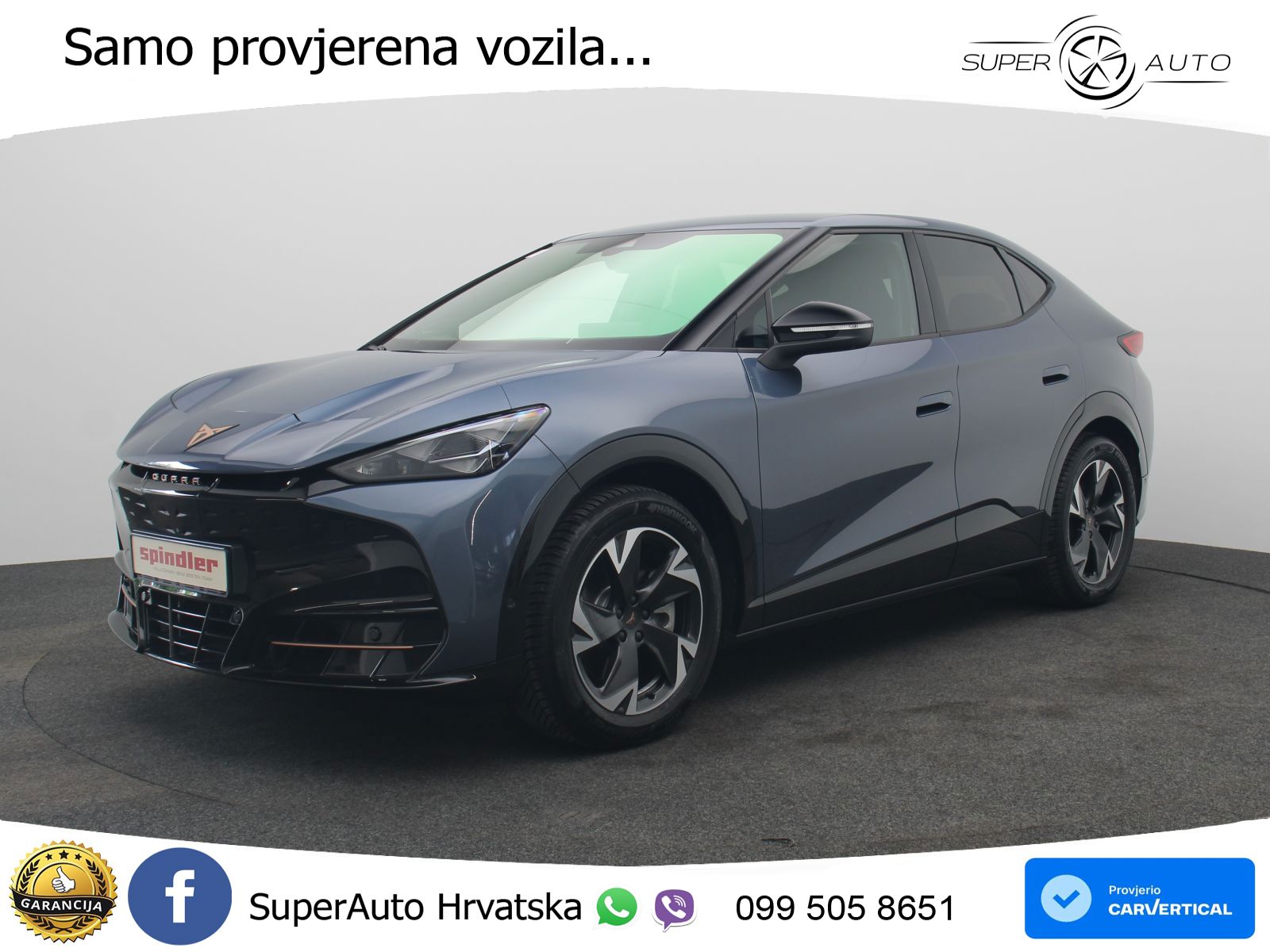 Cupra Tavascan 82 kWh (286 KS) LED+GR SJED+ACC