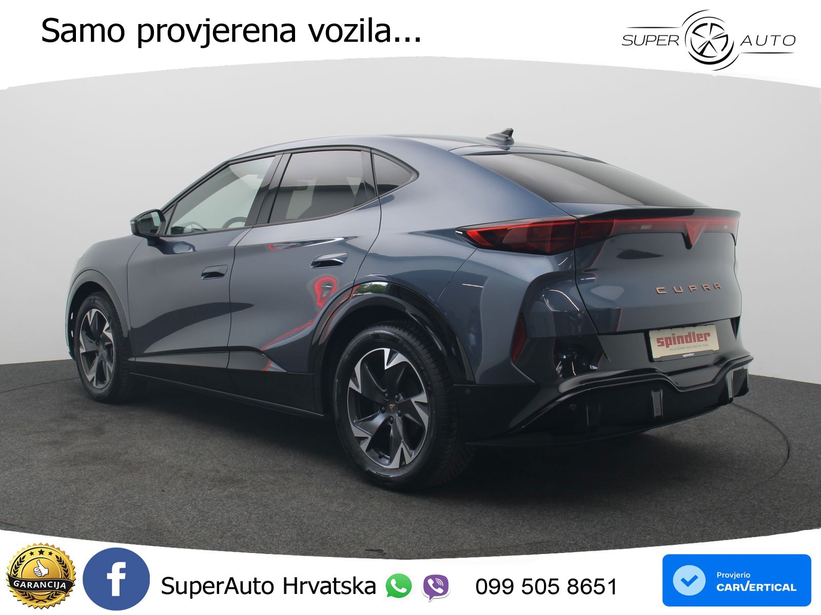 Cupra Tavascan 82 kWh (286 KS) LED+GR SJED+ACC