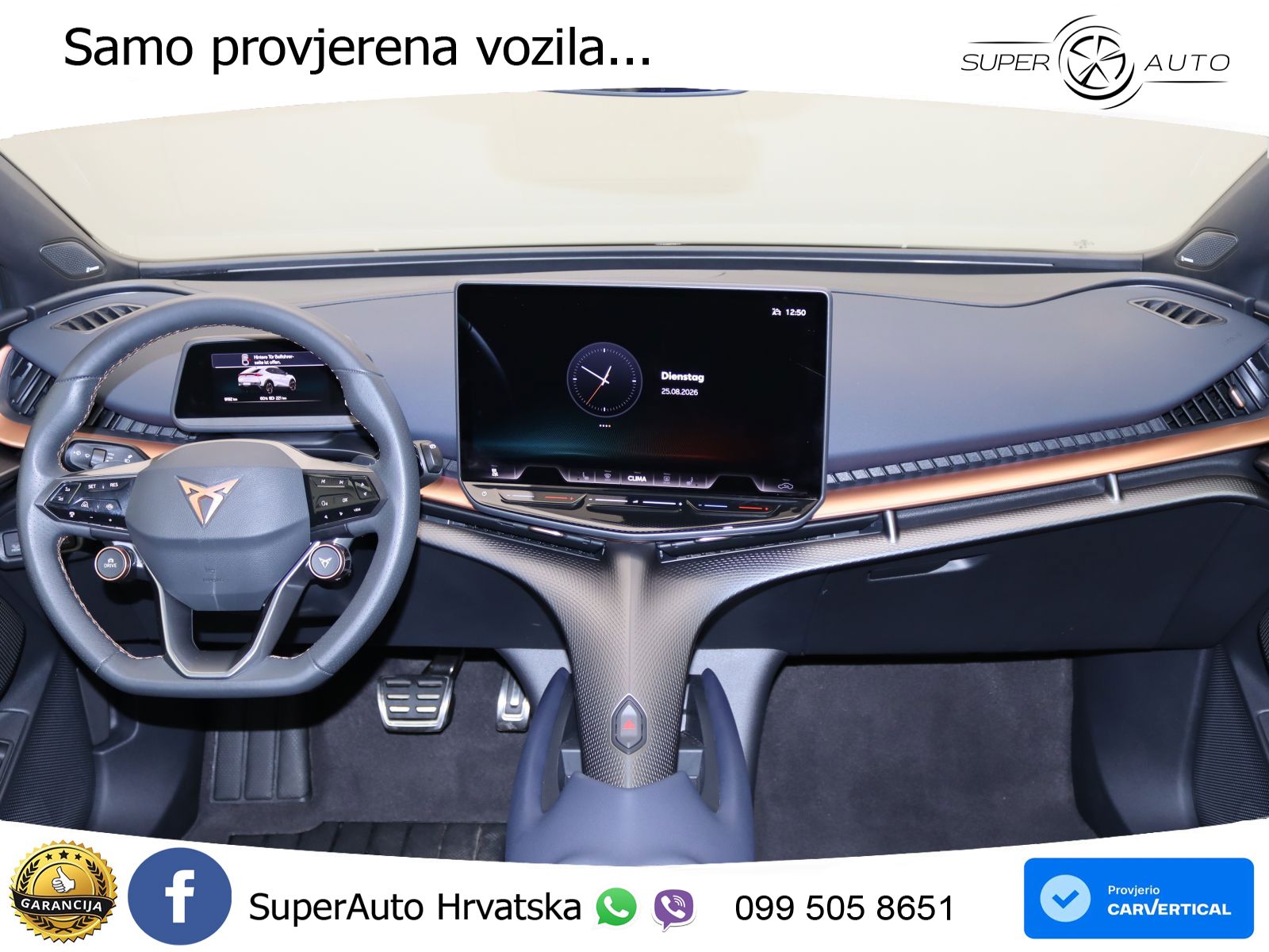 Cupra Tavascan 82 kWh (286 KS) LED+GR SJED+ACC