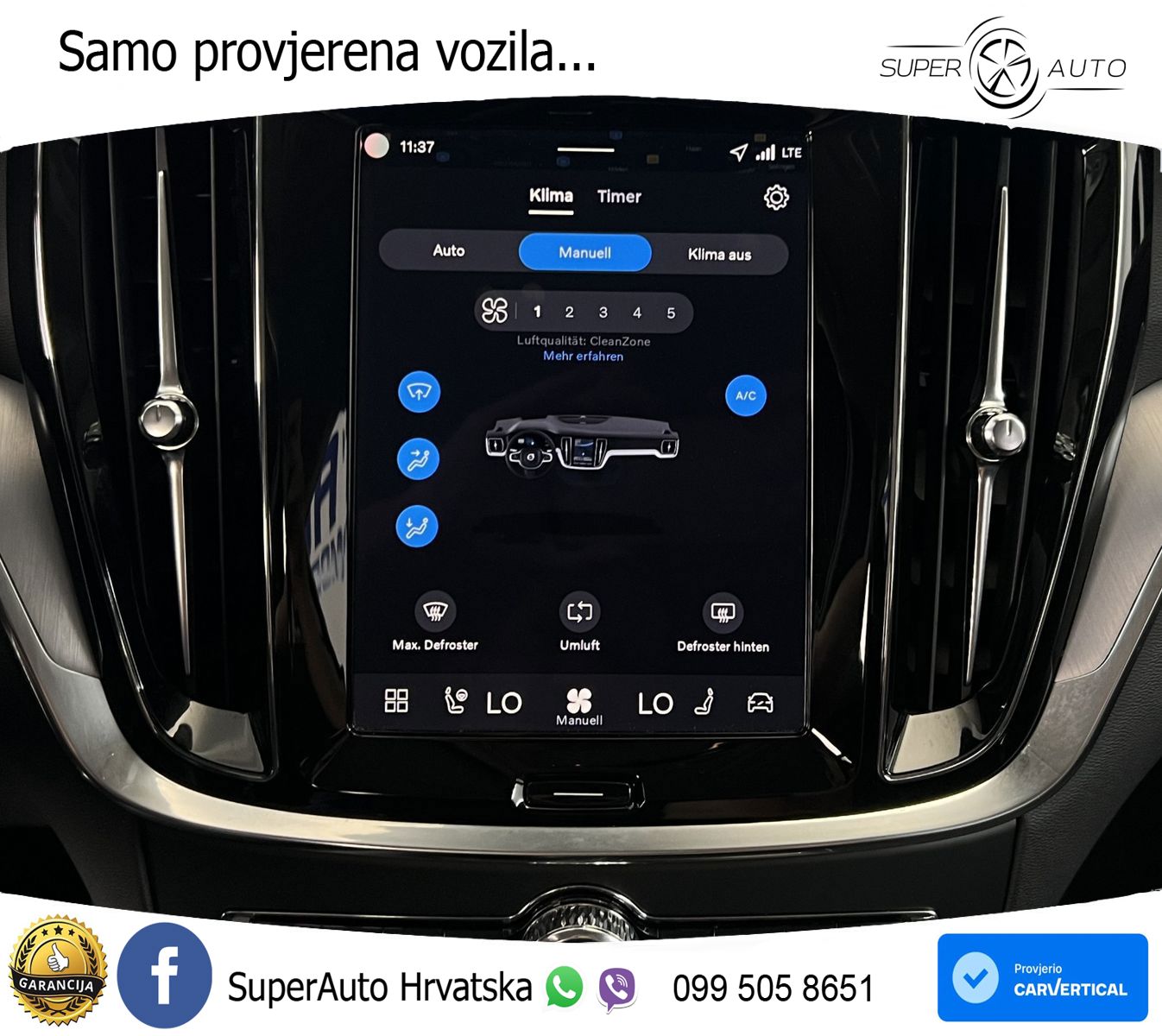 Volvo V60 2.0 T6 AWD Geartronic LED+GR SJED+ACC