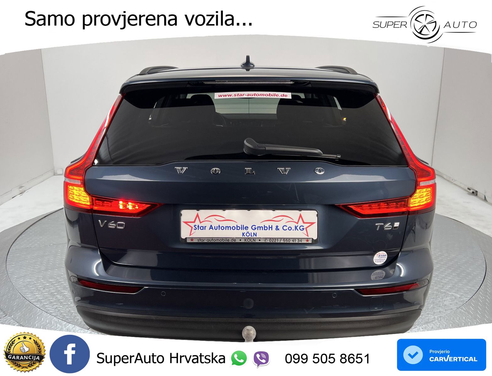Volvo V60 2.0 T6 AWD Geartronic LED+GR SJED+ACC