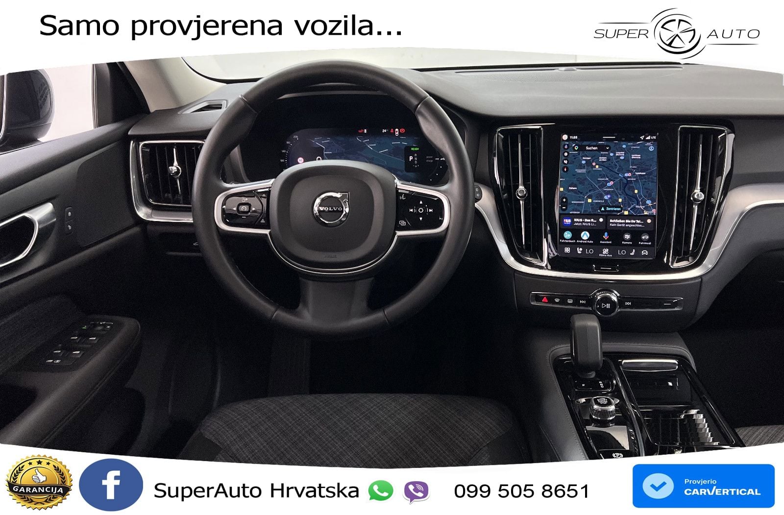 Volvo V60 2.0 T6 AWD Geartronic LED+GR SJED+ACC