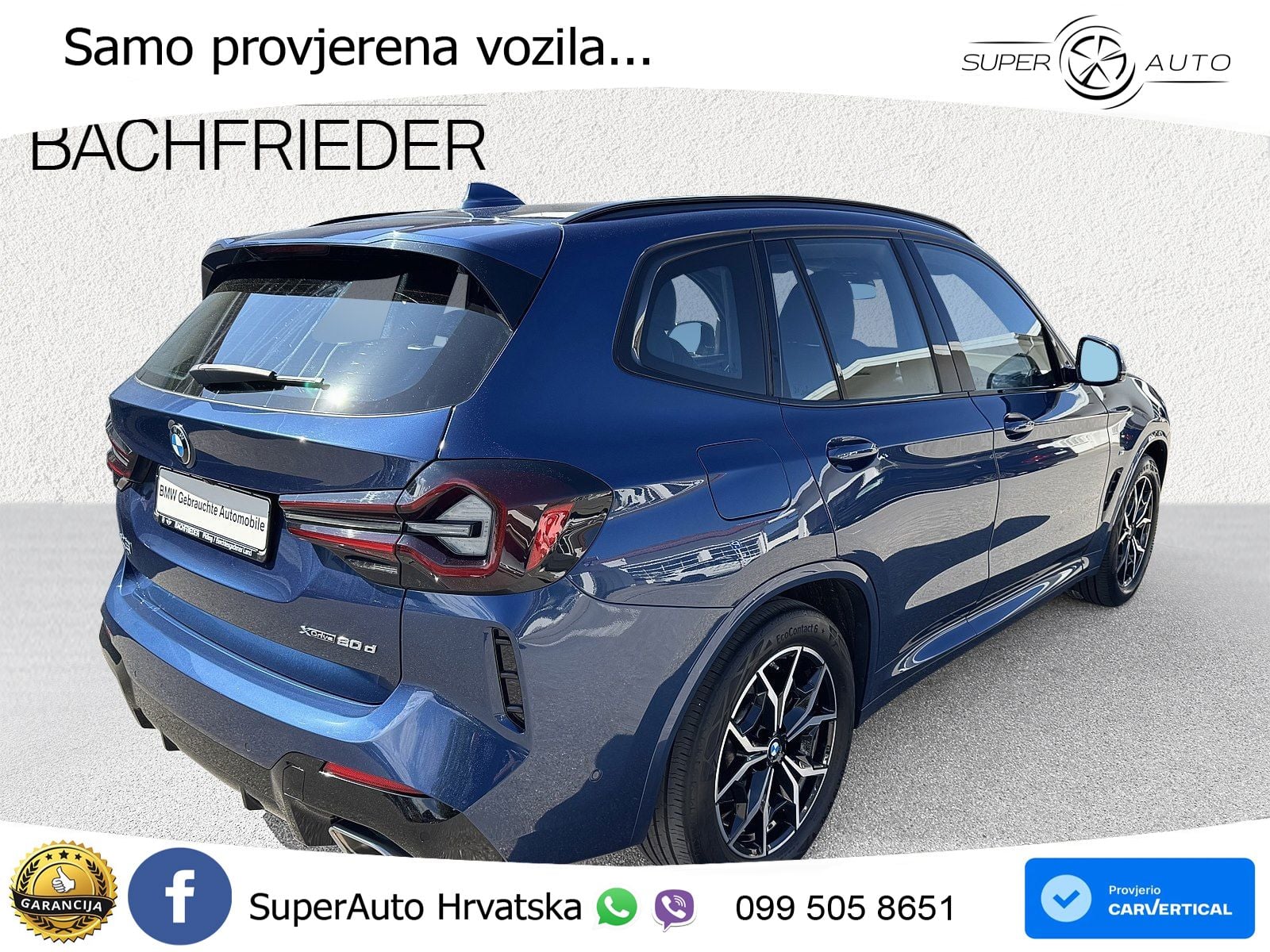BMW X3 20d xDrive Steptronic M Sport LED+GR SJED+ACC