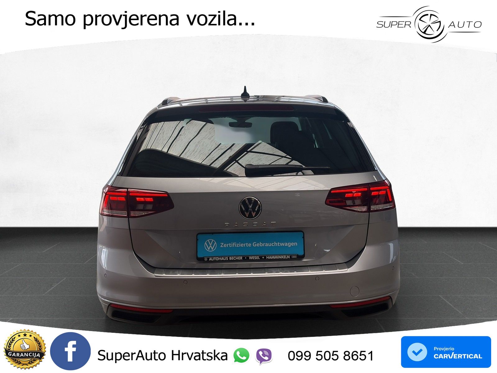 Volkswagen Passat Variant 2.0 TDI (150 KS) DSG Business LED+GR SJED+ACC