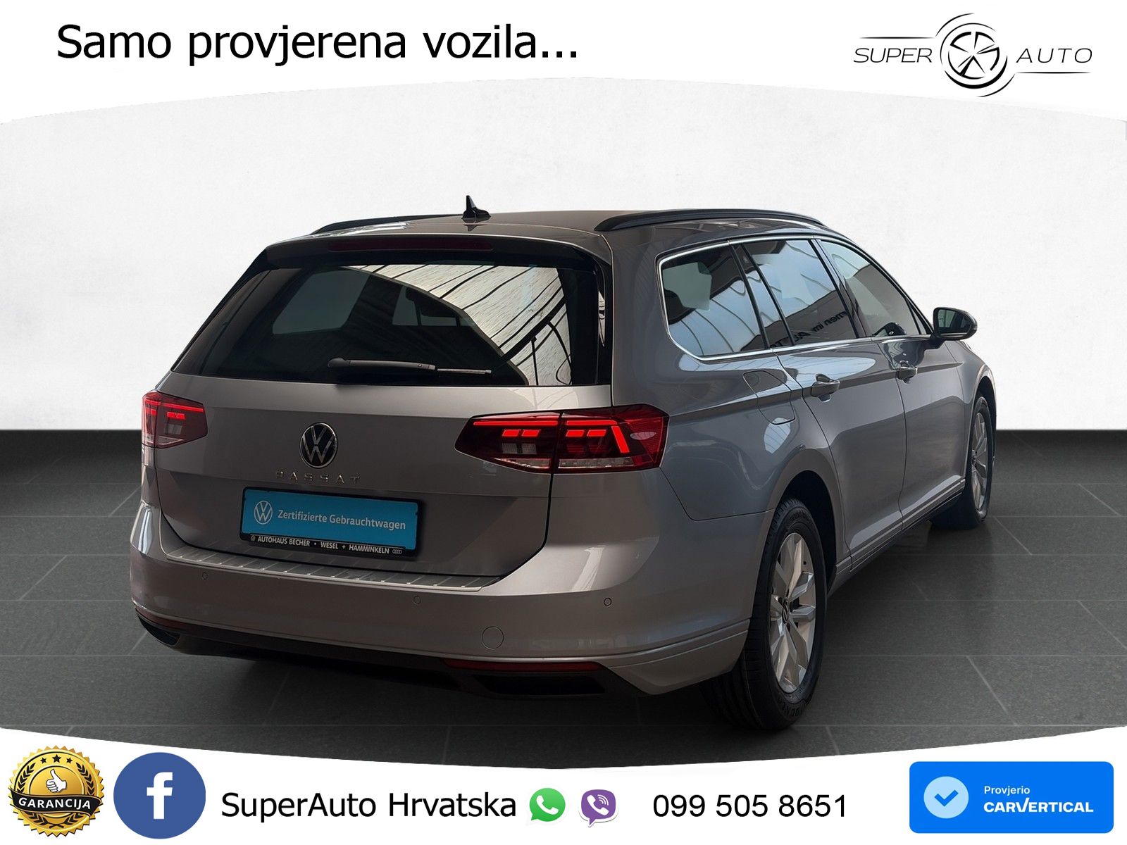 Volkswagen Passat Variant 2.0 TDI (150 KS) DSG Business LED+GR SJED+ACC