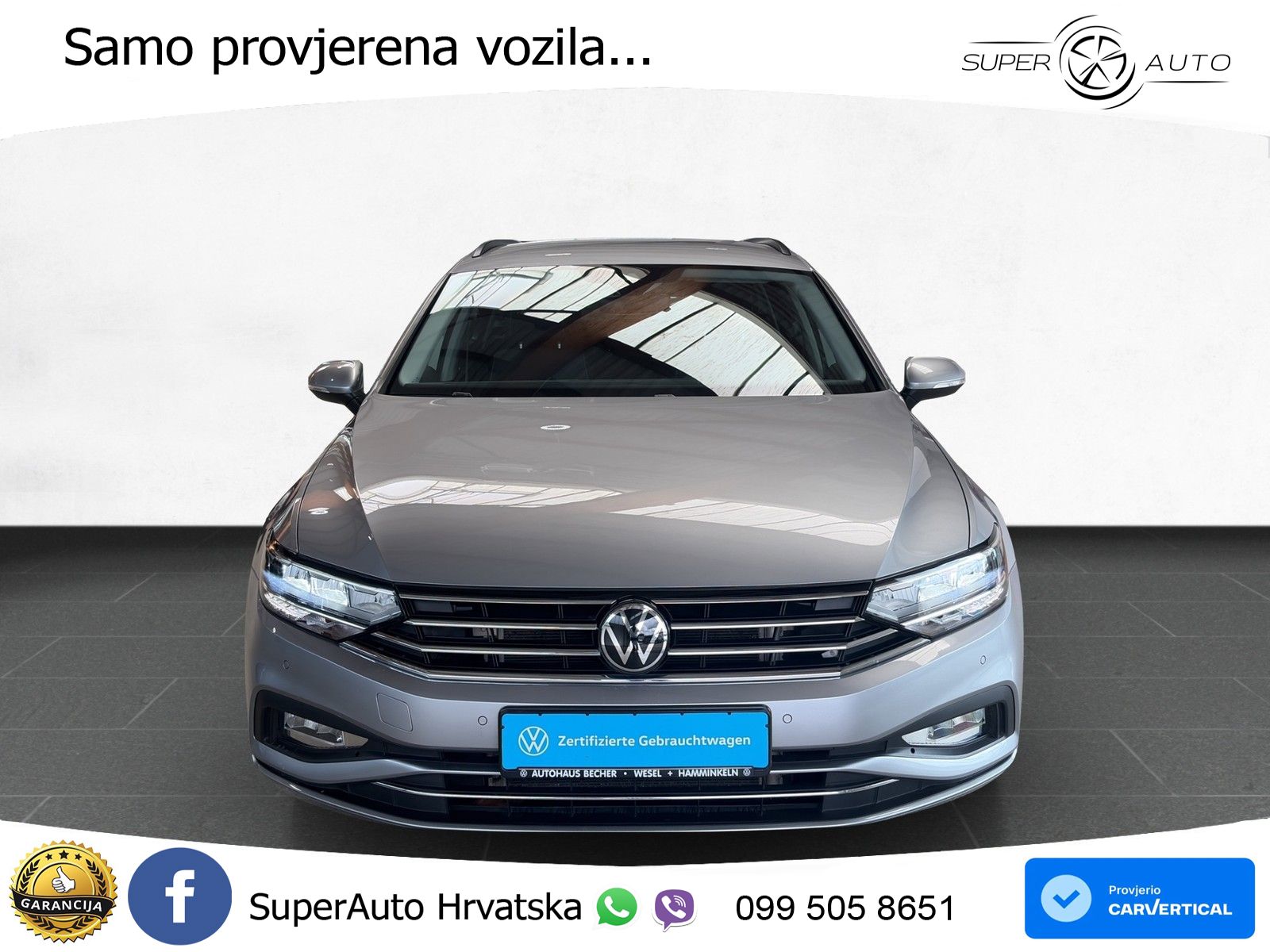 Volkswagen Passat Variant 2.0 TDI (150 KS) DSG Business LED+GR SJED+ACC