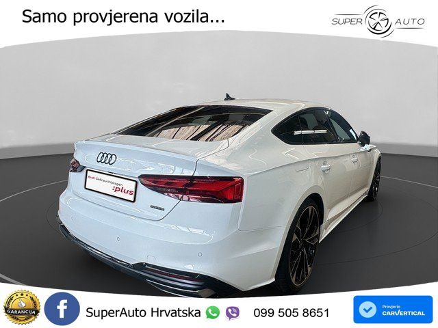 Audi A5 Sportback 40 TDI (204 KS) quattro S tronic S line MATRIX+GR SJED+KAM