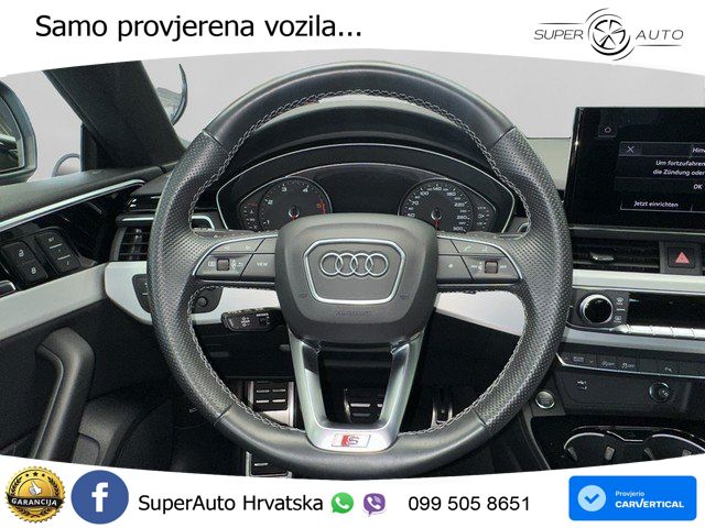 Audi A5 Sportback 40 TDI (204 KS) quattro S tronic S line MATRIX+GR SJED+KAM