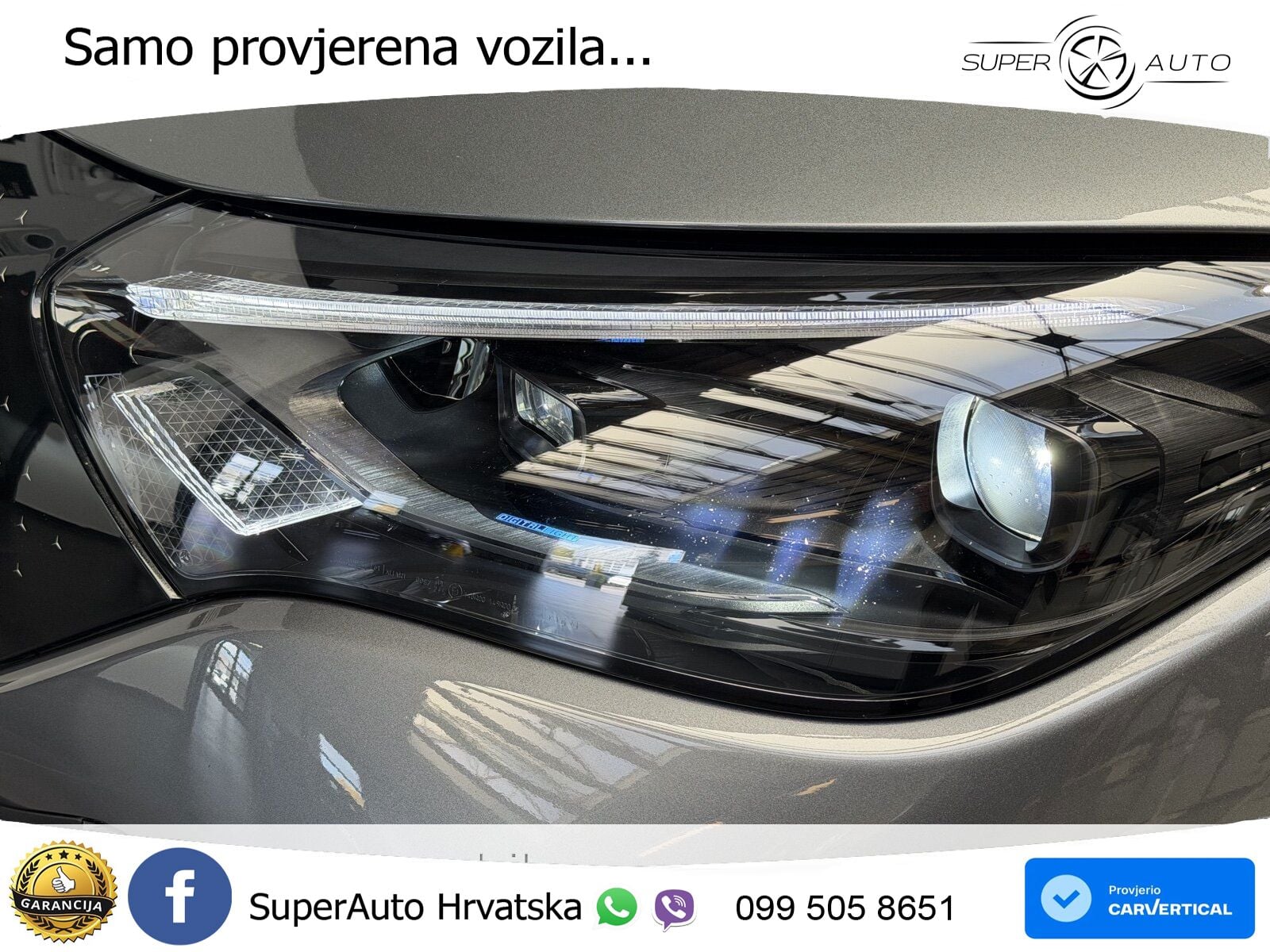 Mercedes EQE 350+ 105 kWh (320 KS) AMG ZRAČNI+ACC+GR SJED+KAM+PANO