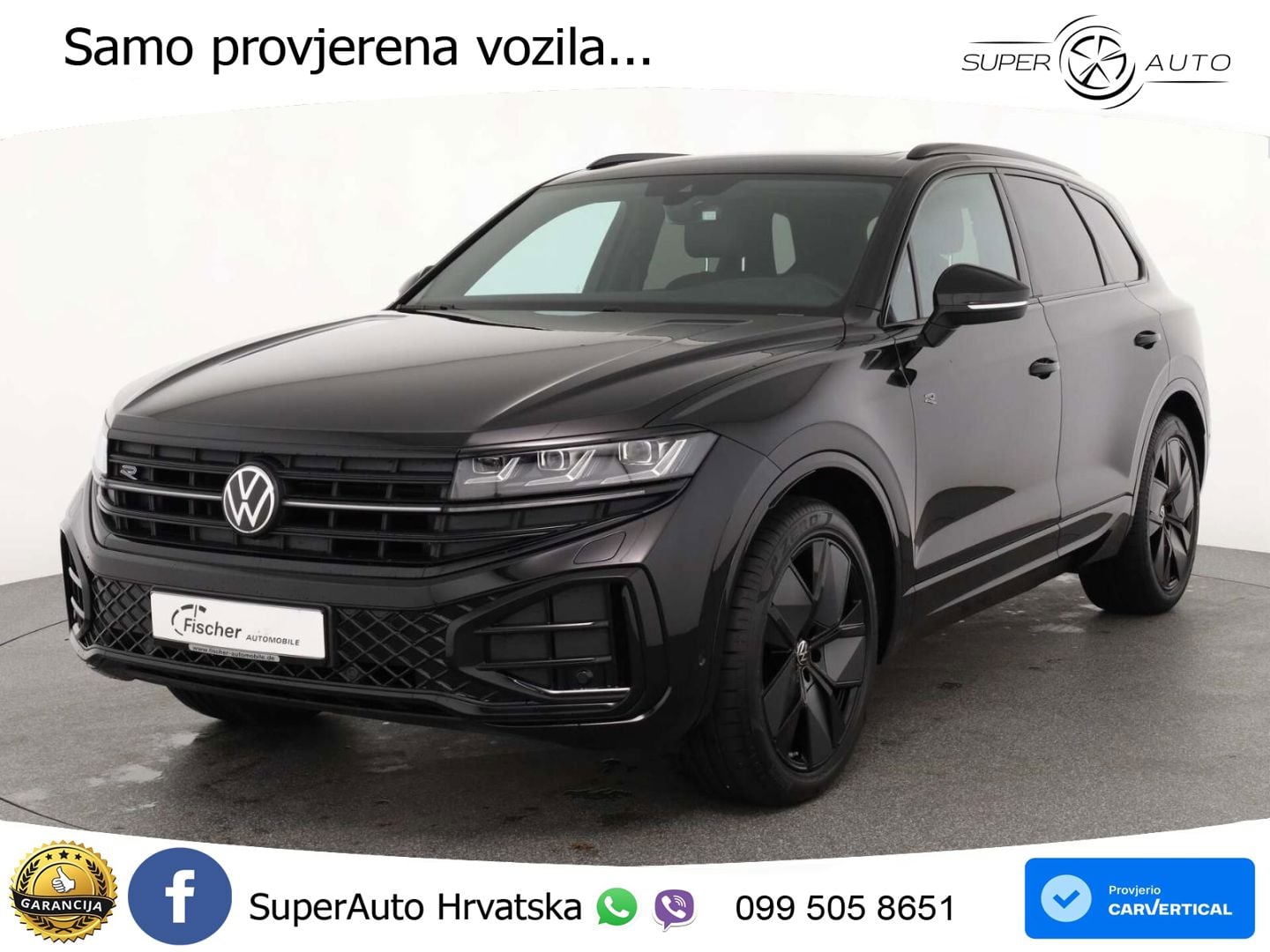 Volkswagen Touareg 3.0 V6 TDI (286 KS) 4MOTION Tiptronic ZRAČNI+ACC+GR SJED+KAM+PANO