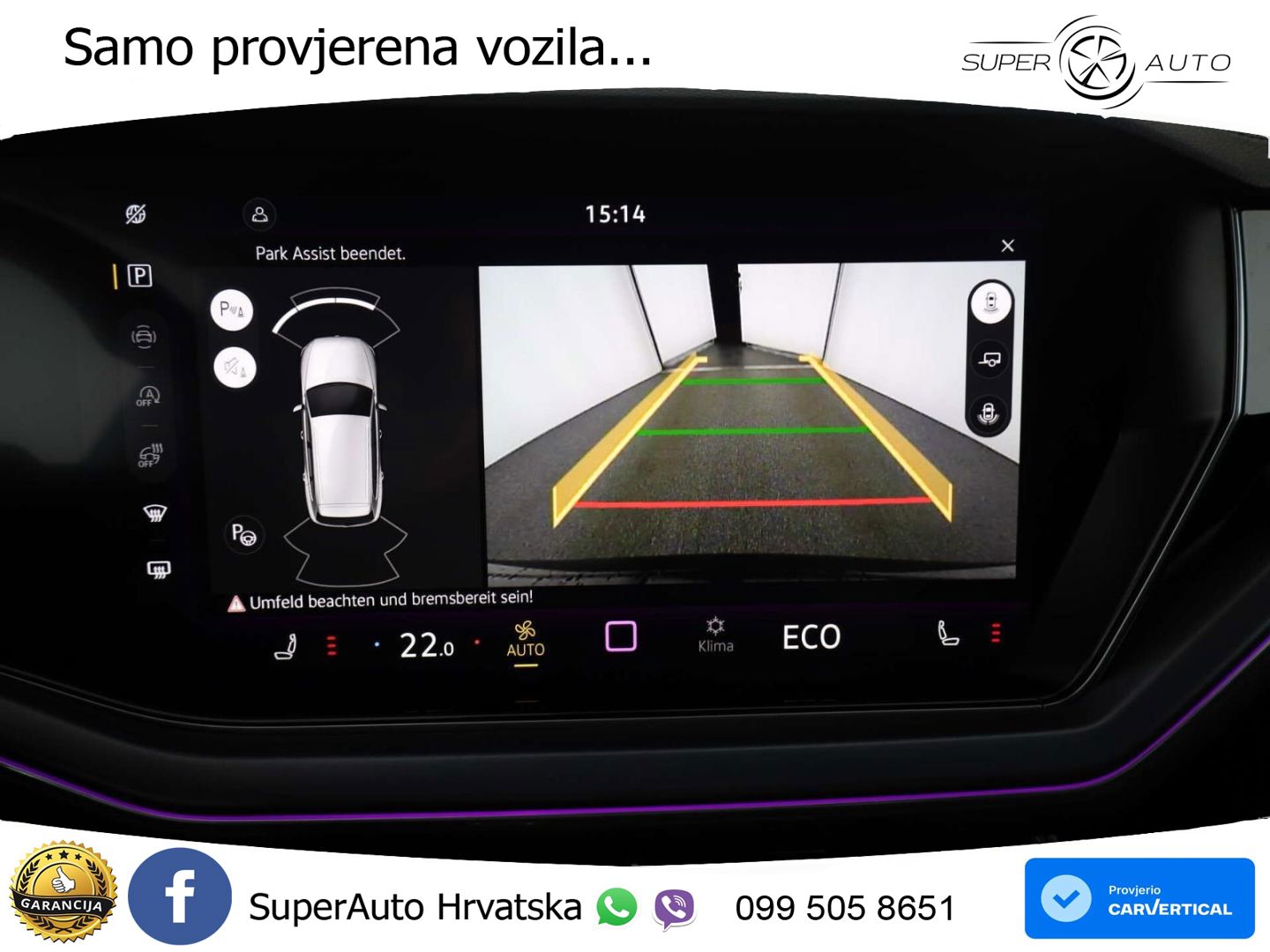 Volkswagen Touareg 3.0 V6 TDI (286 KS) 4MOTION Tiptronic ZRAČNI+ACC+GR SJED+KAM+PANO