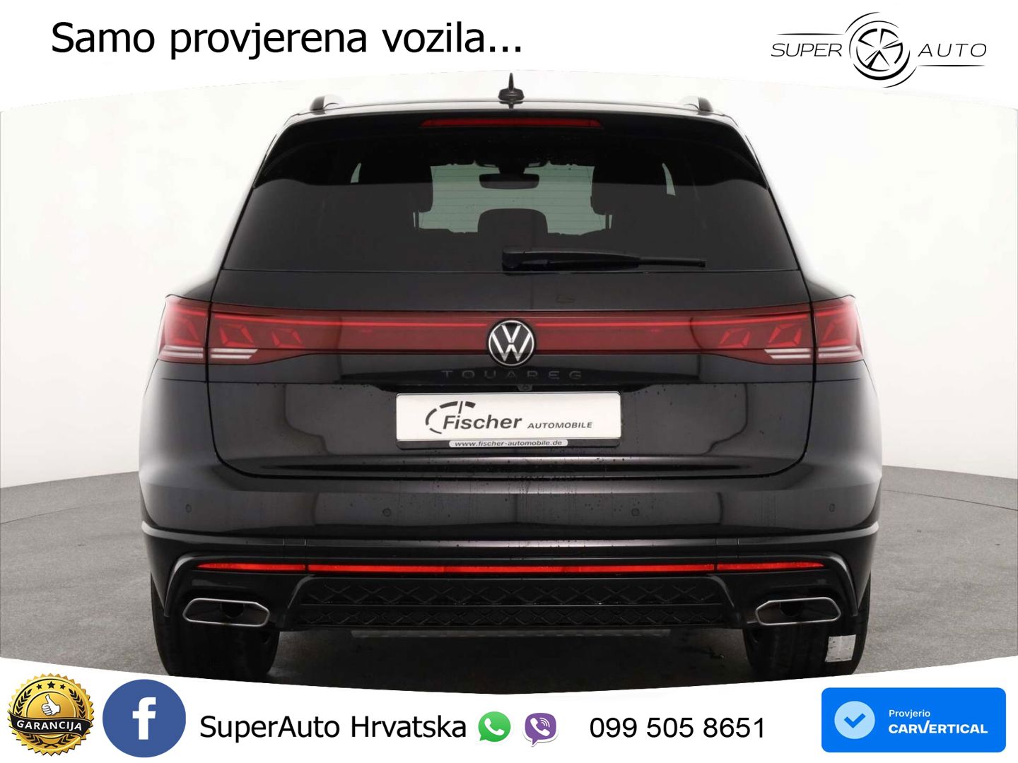 Volkswagen Touareg 3.0 V6 TDI (286 KS) 4MOTION Tiptronic ZRAČNI+ACC+GR SJED+KAM+PANO