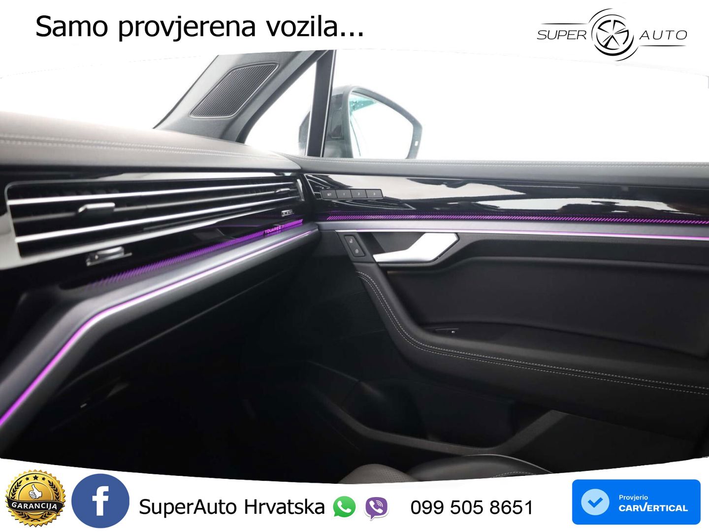 Volkswagen Touareg 3.0 V6 TDI (286 KS) 4MOTION Tiptronic ZRAČNI+ACC+GR SJED+KAM+PANO