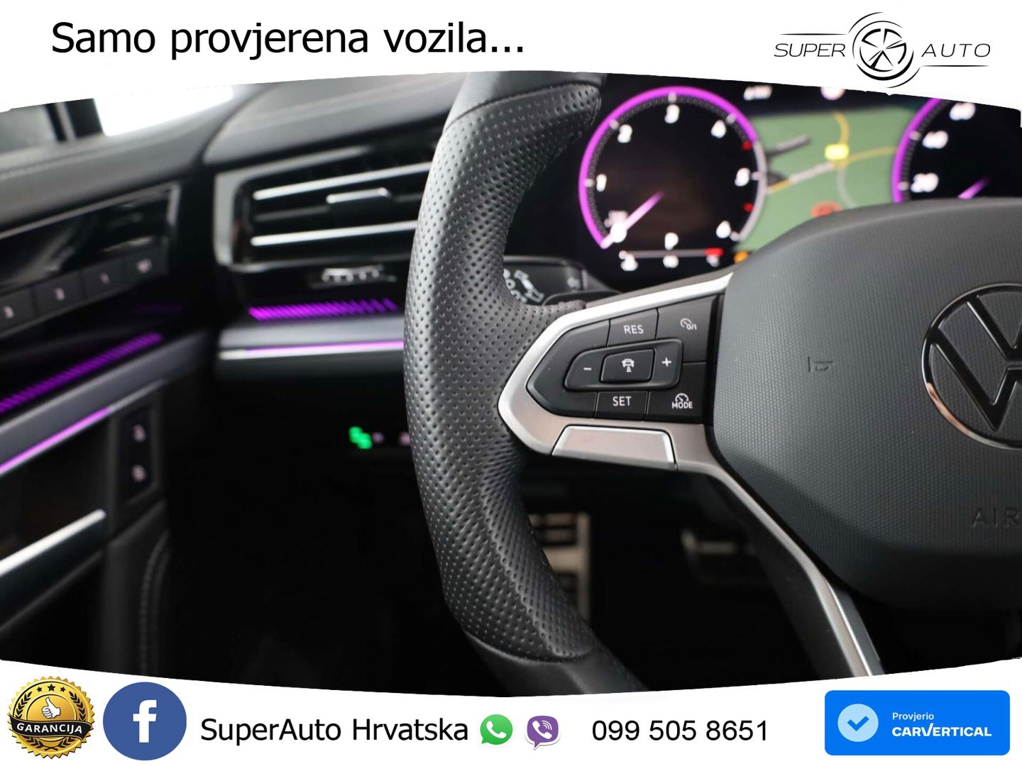 Volkswagen Touareg 3.0 V6 TDI (286 KS) 4MOTION Tiptronic ZRAČNI+ACC+GR SJED+KAM+PANO