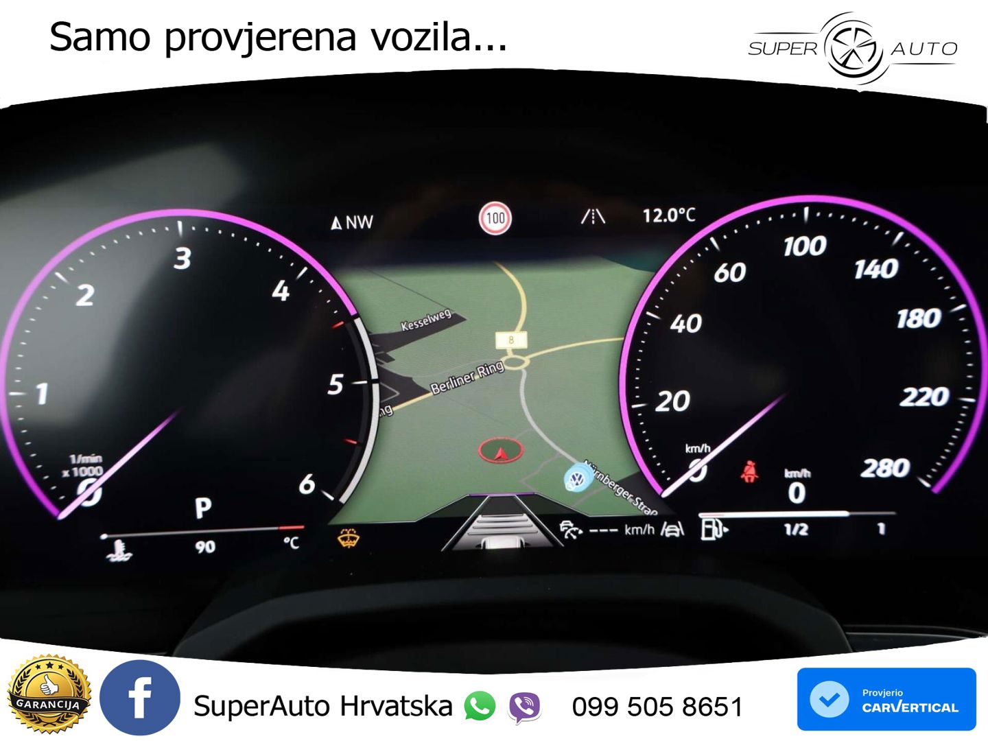 Volkswagen Touareg 3.0 V6 TDI (286 KS) 4MOTION Tiptronic ZRAČNI+ACC+GR SJED+KAM+PANO