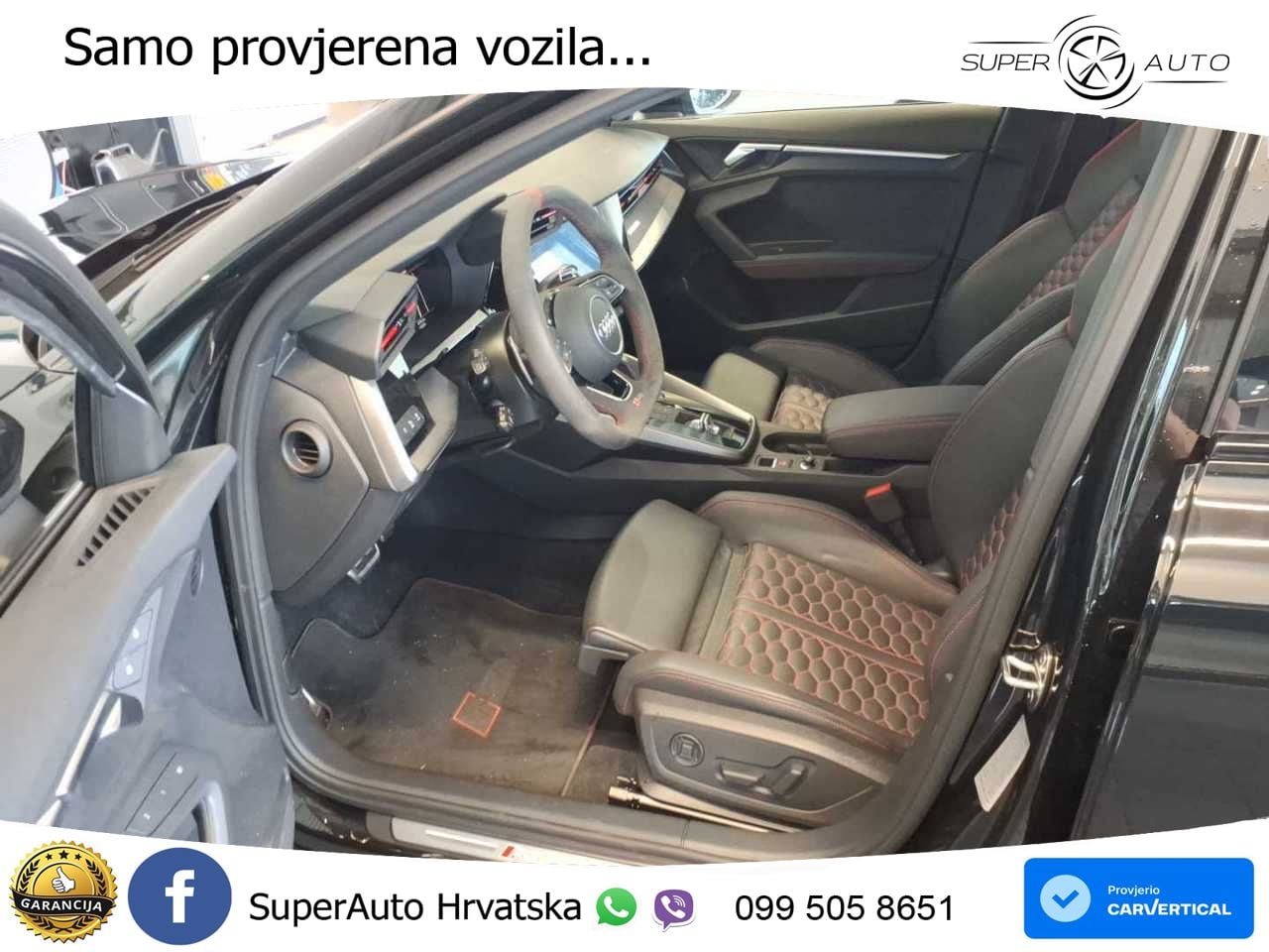 Audi RS3 Sedan 2.5 TFSI (400 KS) quattro S tronic MATRIX+GR SJED+KAM
