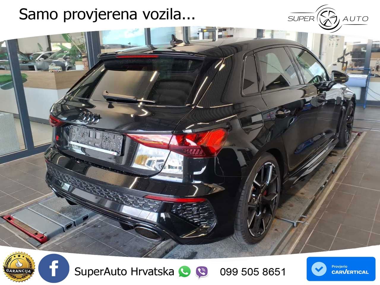 Audi RS3 Sedan 2.5 TFSI (400 KS) quattro S tronic MATRIX+GR SJED+KAM