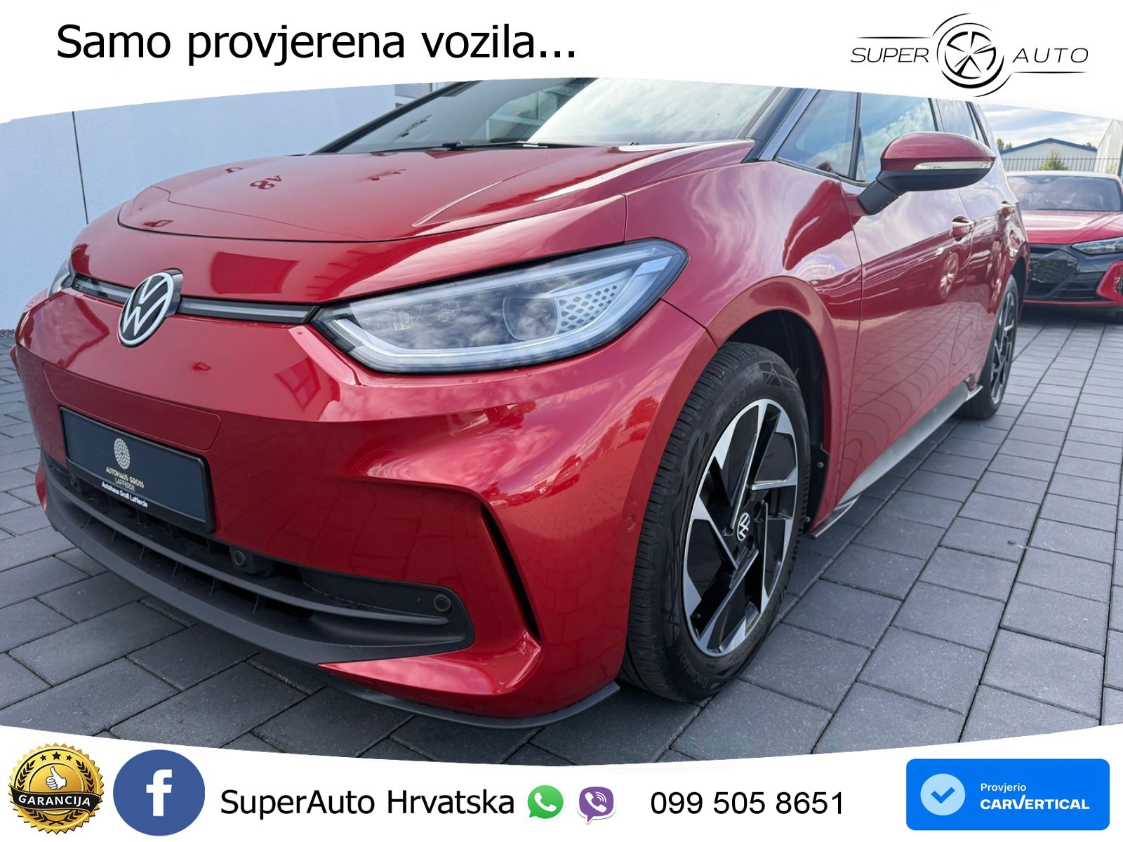 Volkswagen ID.3 Pro 62 kWh (204 KS)