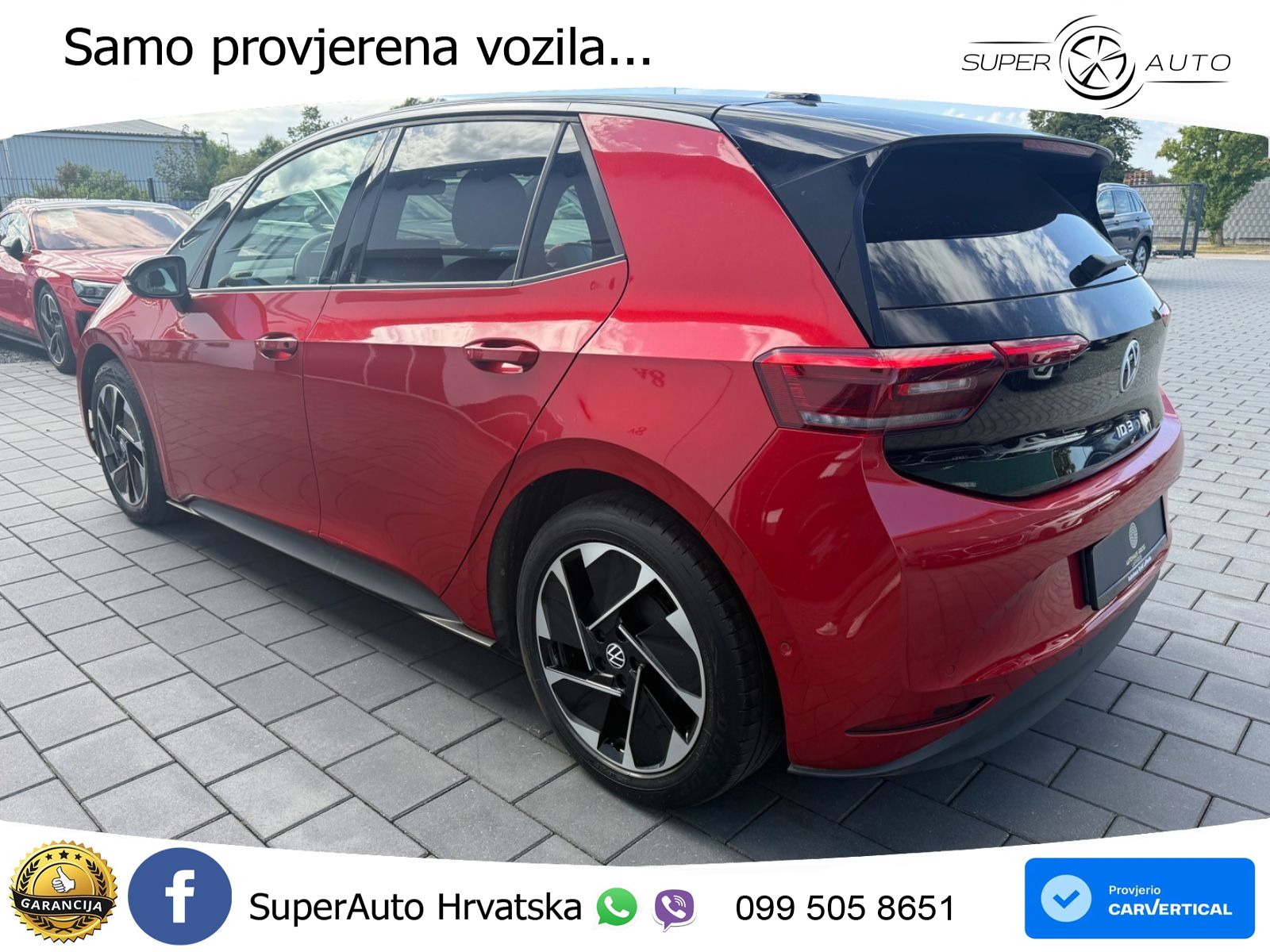 Volkswagen ID.3 Pro 62 kWh (204 KS)