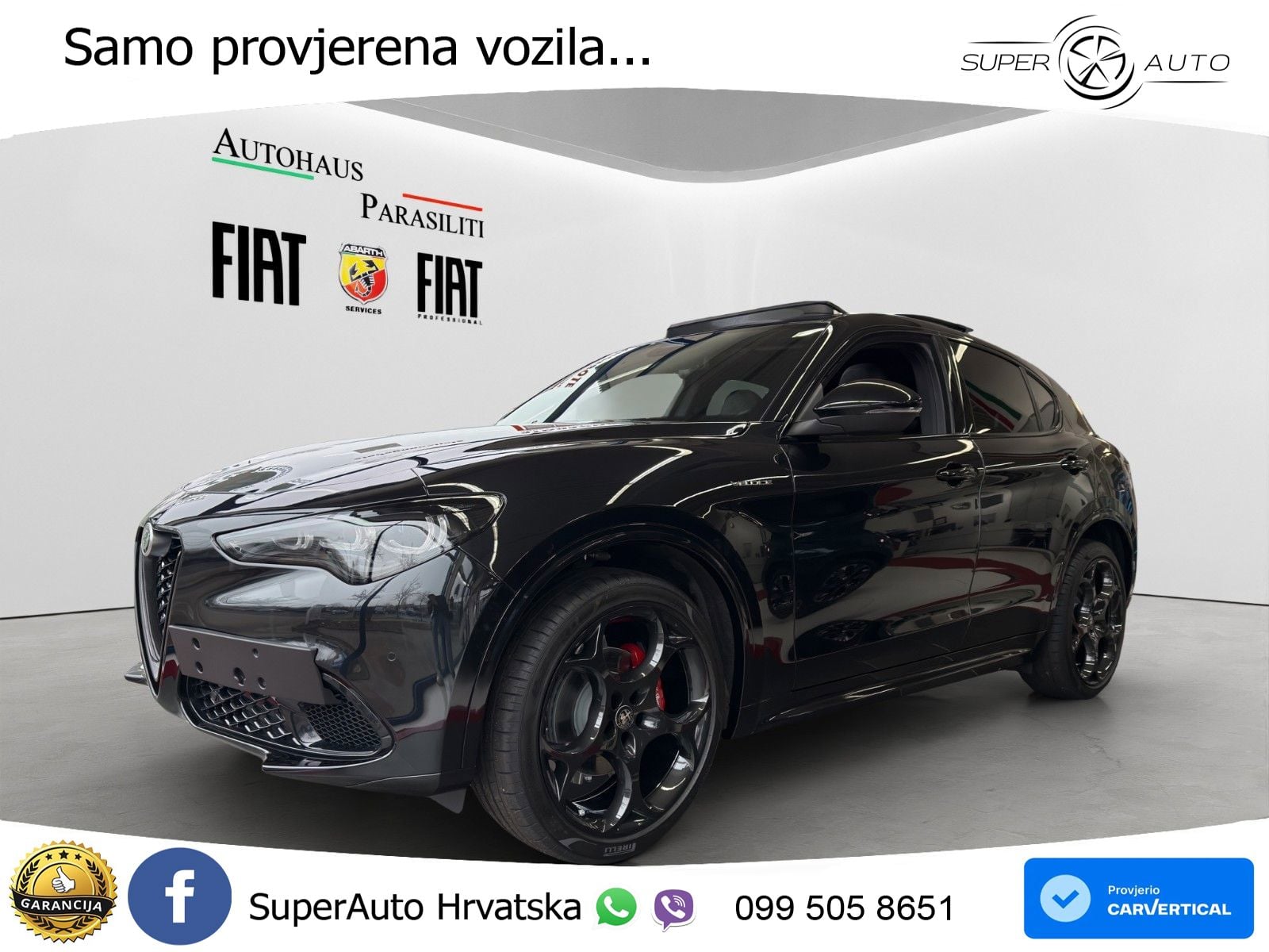 Alfa Romeo Stelvio 2.2 MultiJet II (210 KS) Q4 Automatic LED+GR SJED+ACC