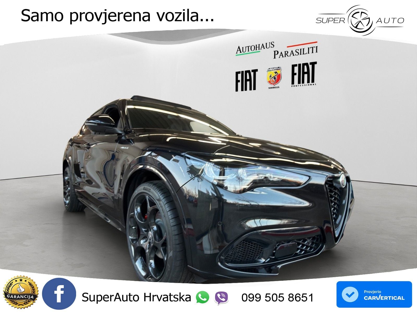 Alfa Romeo Stelvio 2.2 MultiJet II (210 KS) Q4 Automatic LED+GR SJED+ACC