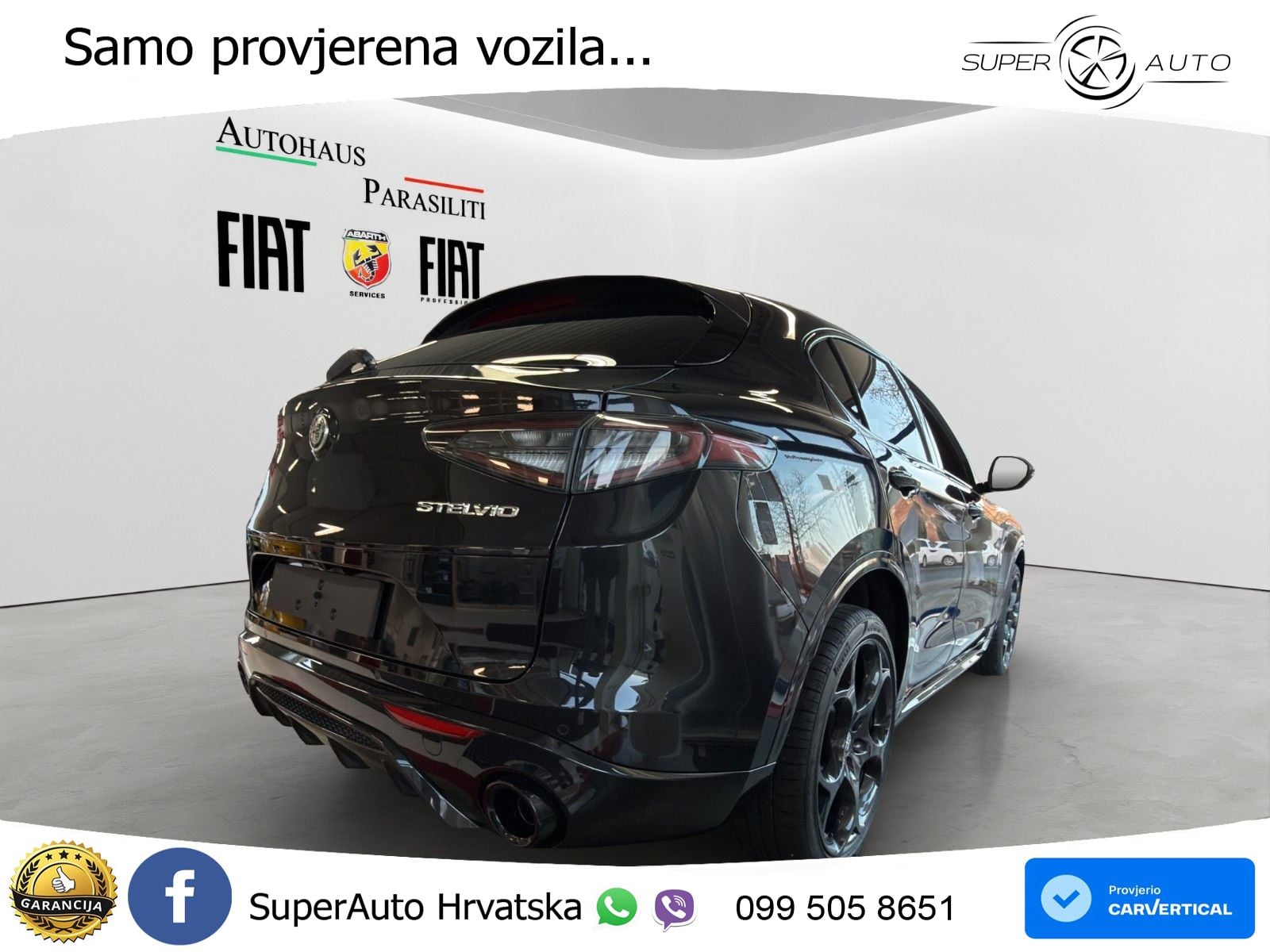 Alfa Romeo Stelvio 2.2 MultiJet II (210 KS) Q4 Automatic LED+GR SJED+ACC