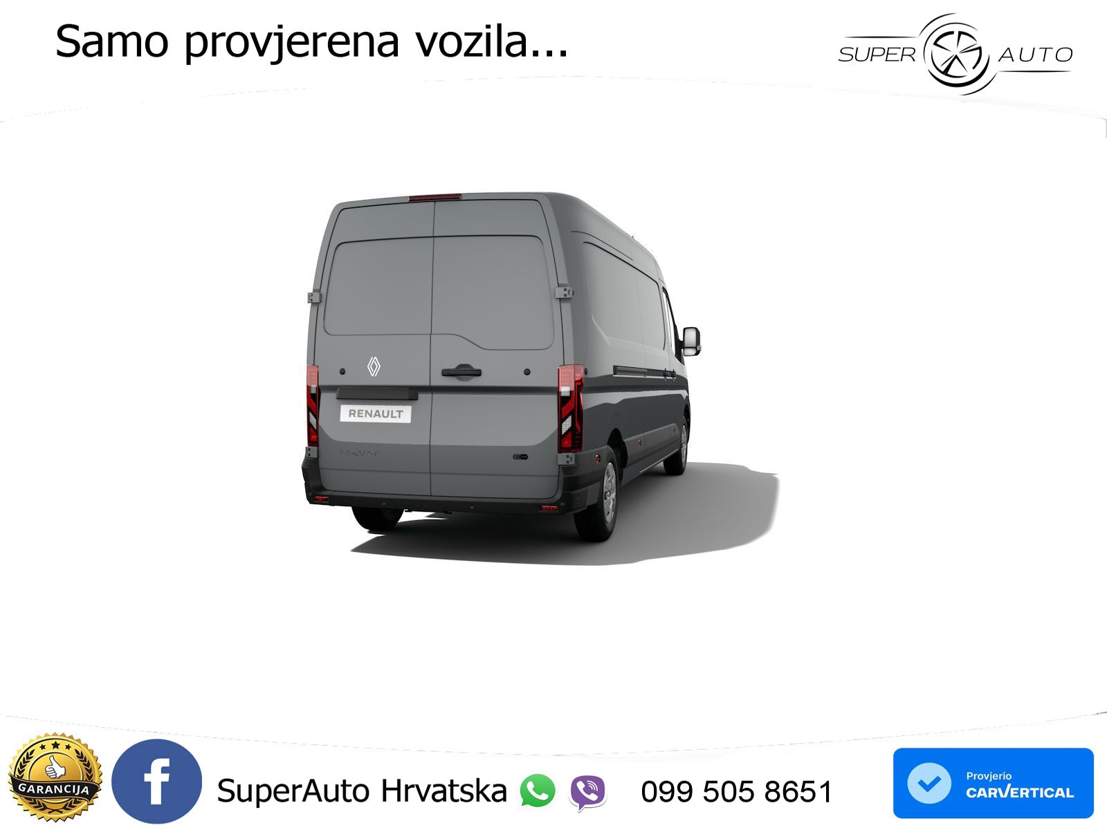 Renault Master Kawa E-Tech FWD Kasten Advance L3H2 4.0t 143 KS