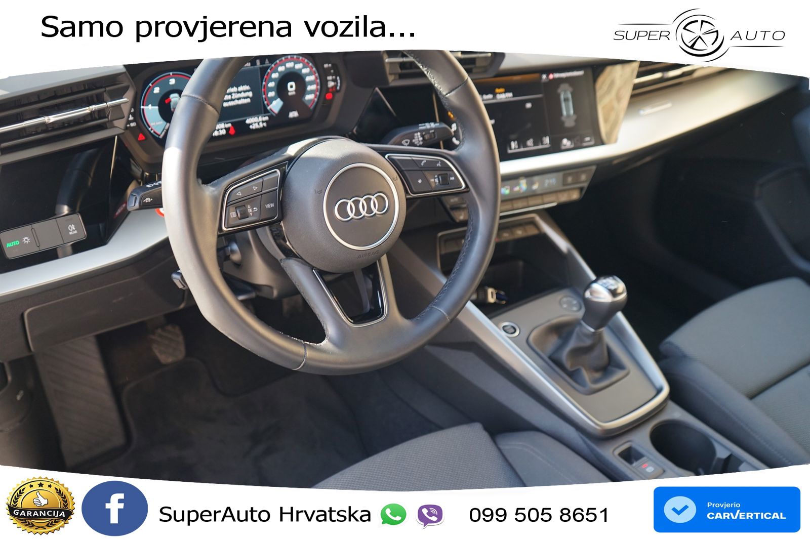 Audi A3 30 TDI (116 KS)